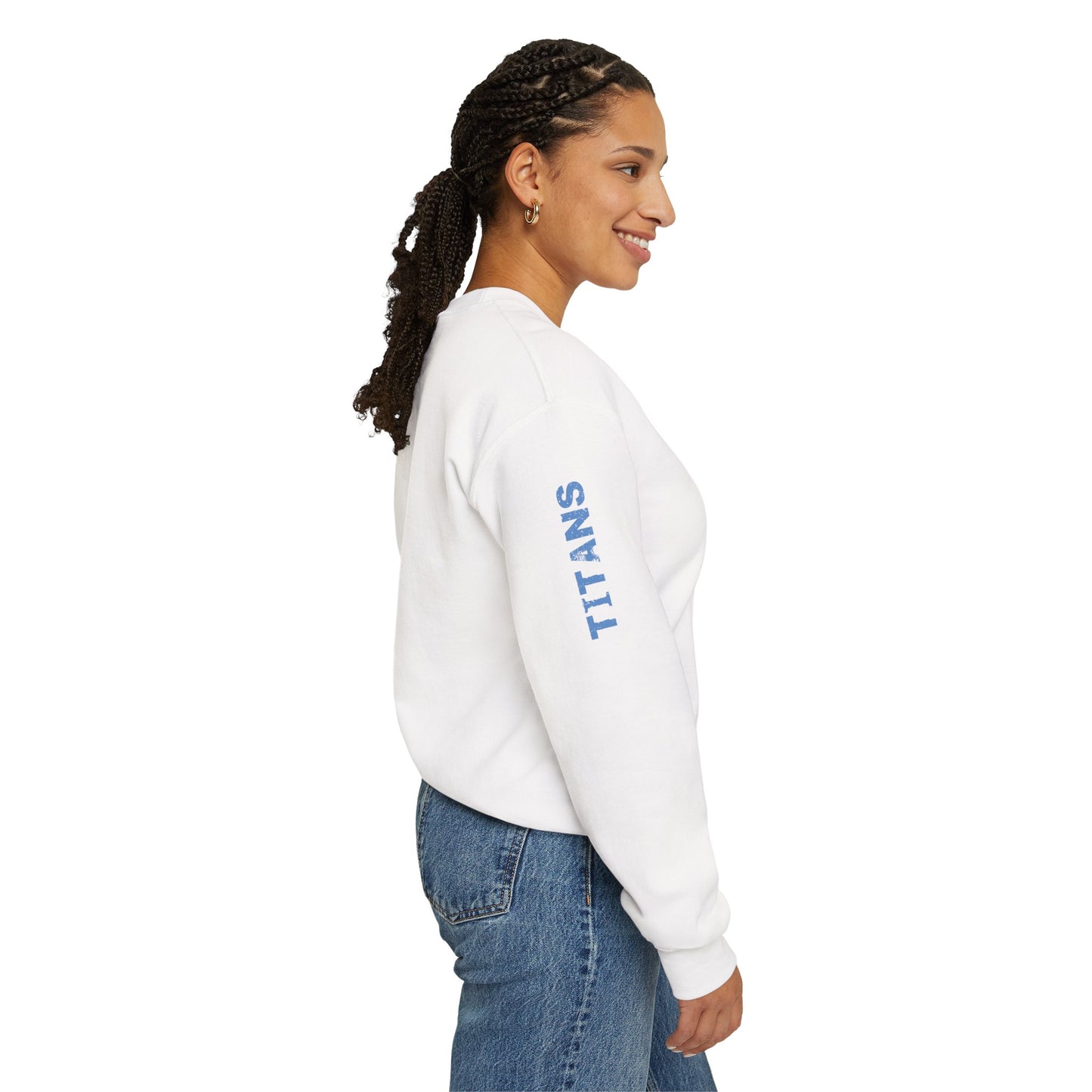 Collins C Crewneck Sweatshirt, College Style Pullover, Unisex Cozy Apparel, Perfect Gift for Students