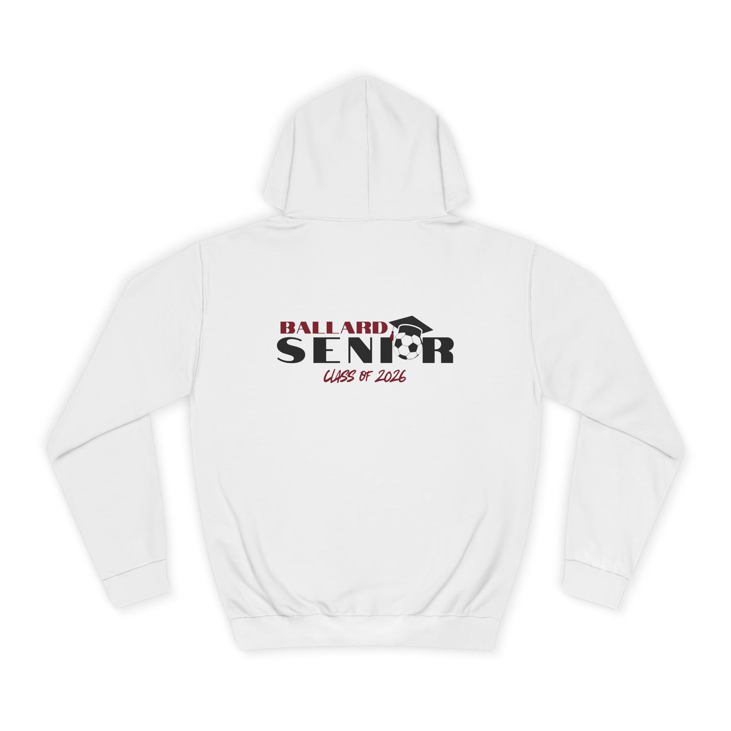 Graduation Hoodie, Unisex College Hooded Sweatshirt, Class of 2026 Apparel, Senior Year Gift