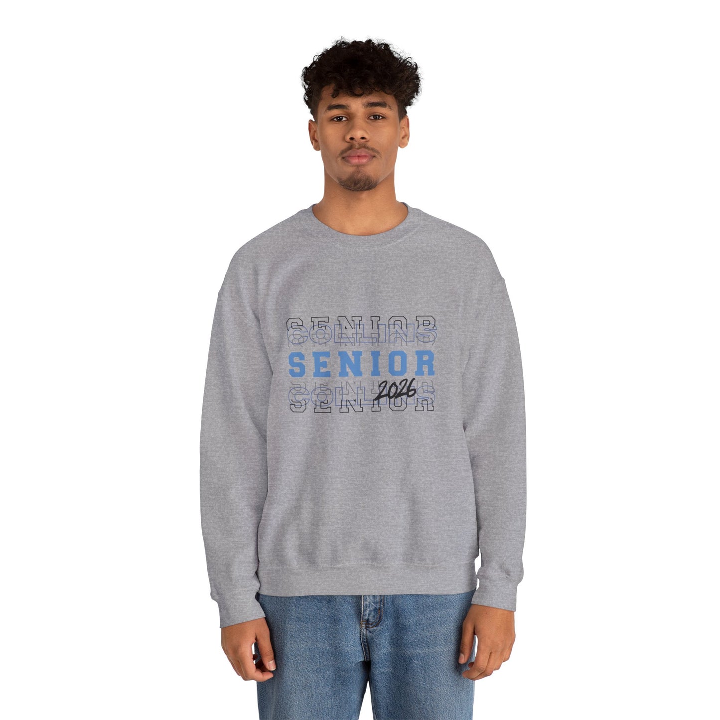 Senior 2026 Crewneck Sweatshirt | Graduation Gift, Class of 2026 Apparel, Cozy School Spirit Wear, Perfect for Seniors