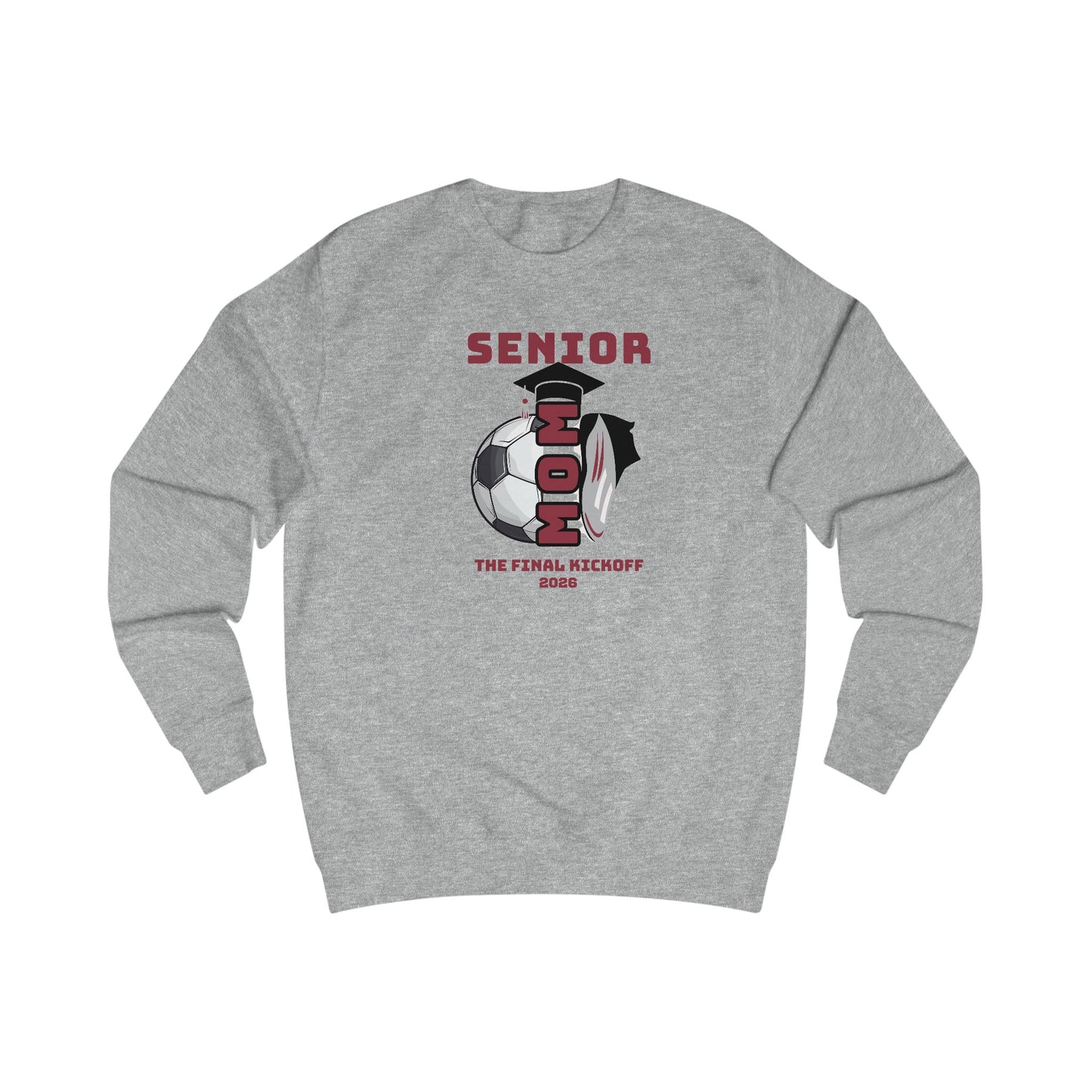 Senior Soccer Sweatshirt, Game Day Attire, Team Spirit Apparel, Soccer Mom