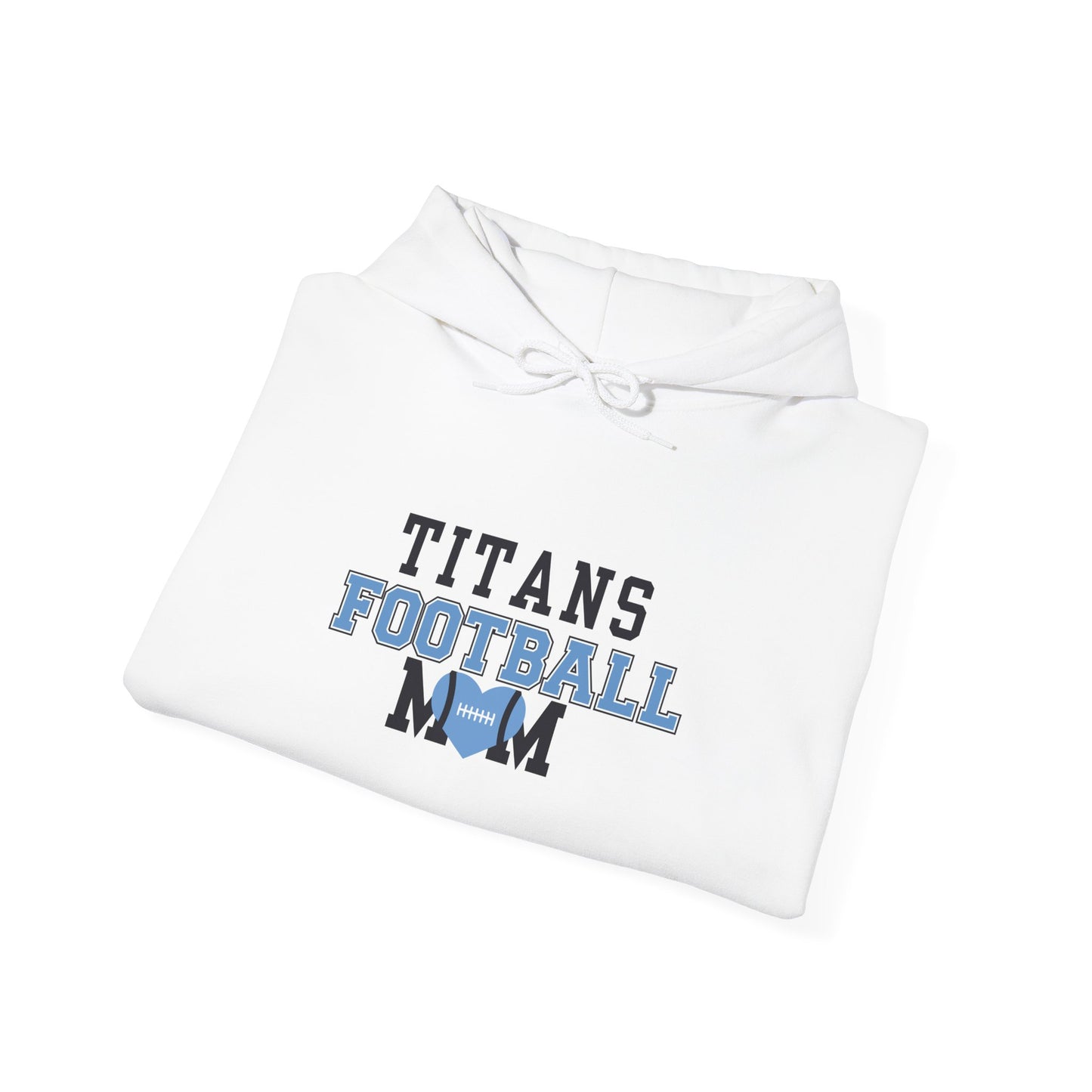 Titans Football Mom Hoodie, Game Day Apparel, Team Spirit Clothing