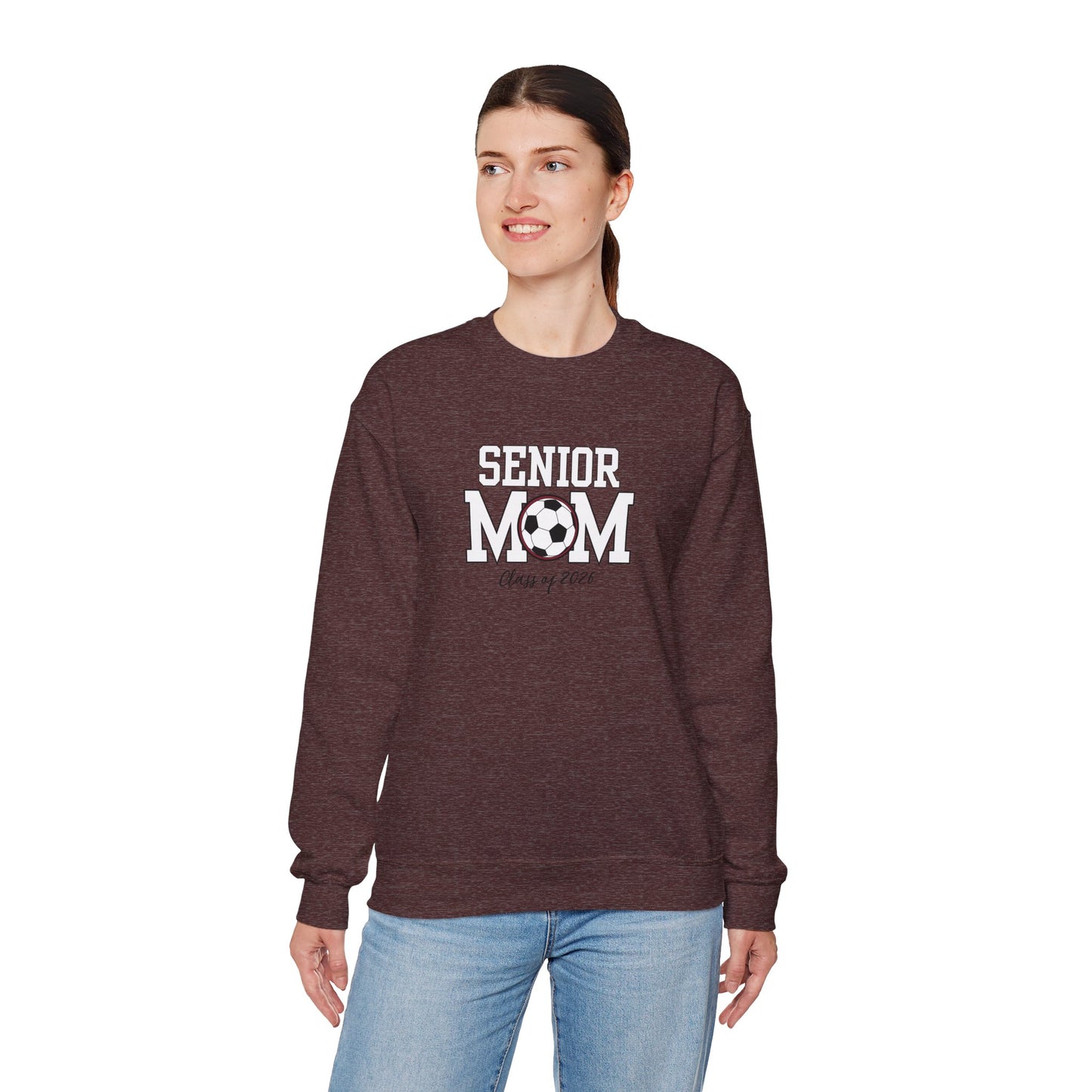 Senior Mom Soccer Sweatshirt, Ballard HS, Senior Soccer Mom