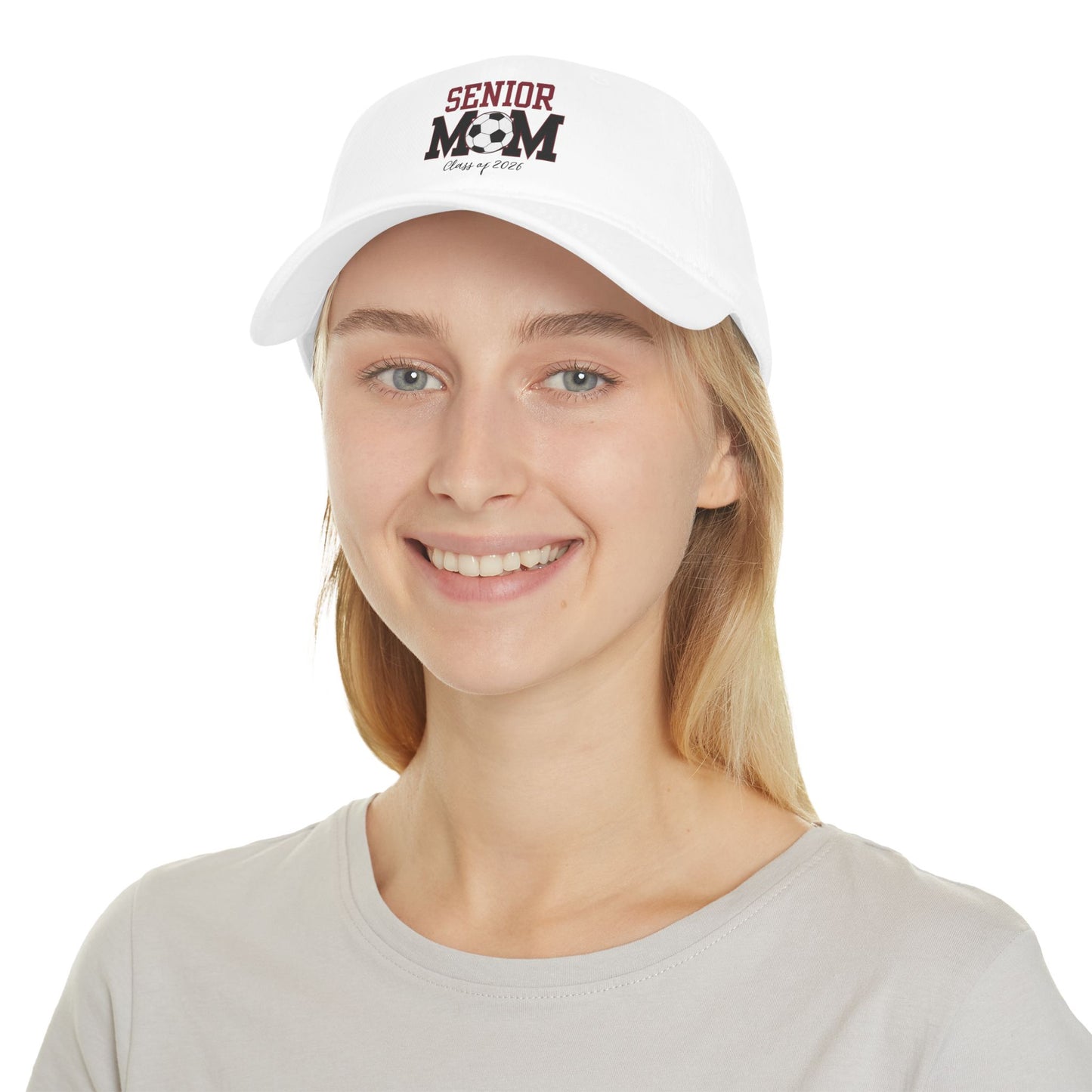 Senior Mom Soccer Hat, Soccer Moms, Class of 2026 Apparel