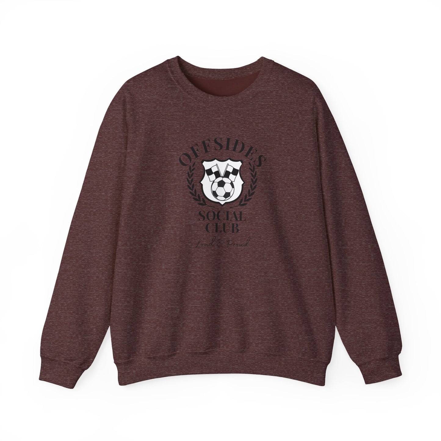 Soccer Club Crewneck Sweatshirt, Offside Sweatshirt, Sports Apparel, Gift for Soccer Fans, Casual Wear