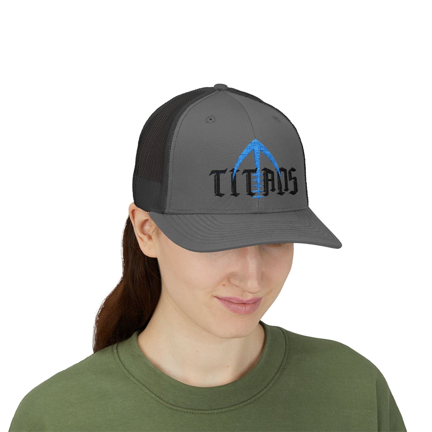 TITANS Snapback Cap with Football Design | Game Days | Team Spirit | Perfect Gift for Fans