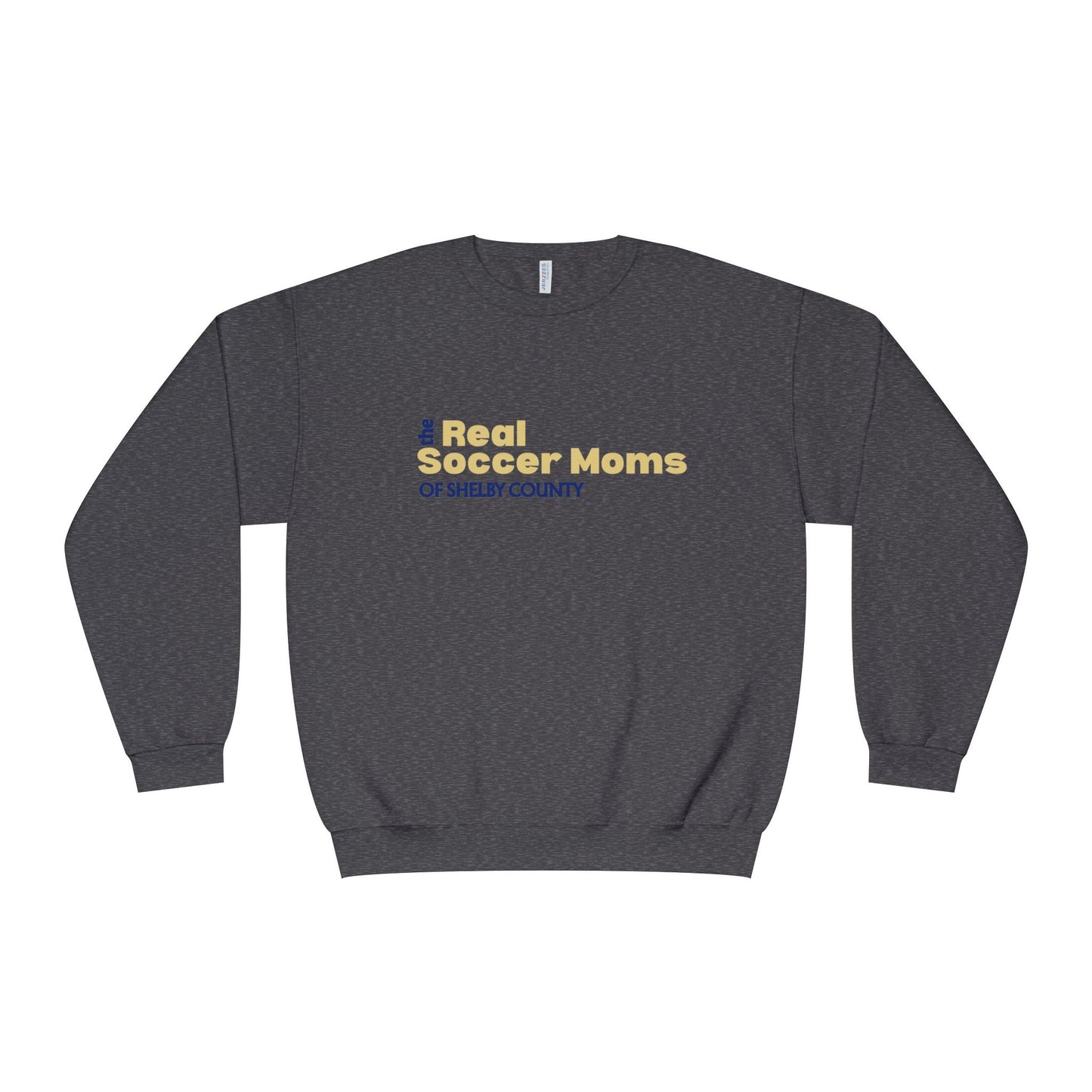 Real Soccer Moms of Shelby County Crewneck Sweatshirt | Perfect Gift for Moms, Casual Wear, Sports Mom Apparel, Comfortable Sweatshirt, Great for [...]