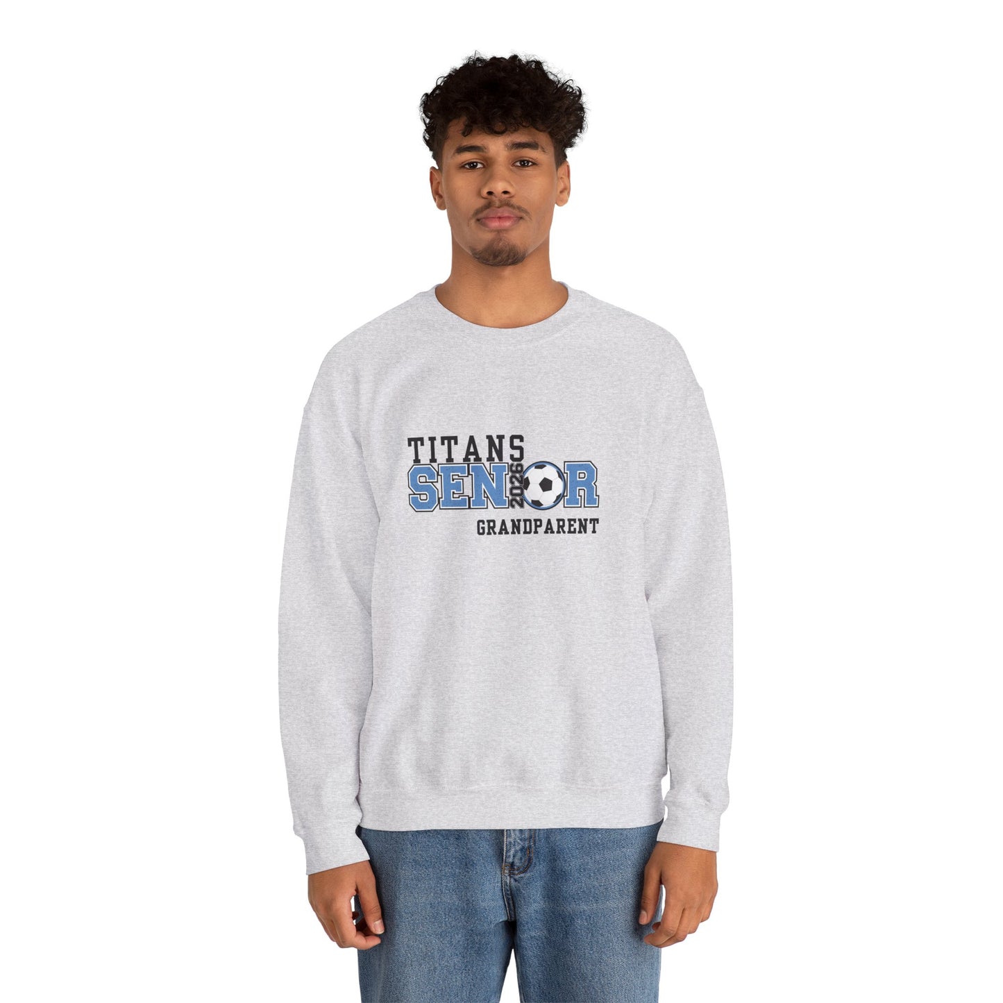 Titans Senior Grandparent Sweatshirt, Cozy Crewneck, Graduation Gift, Sports Fan Apparel, Personalized Gift