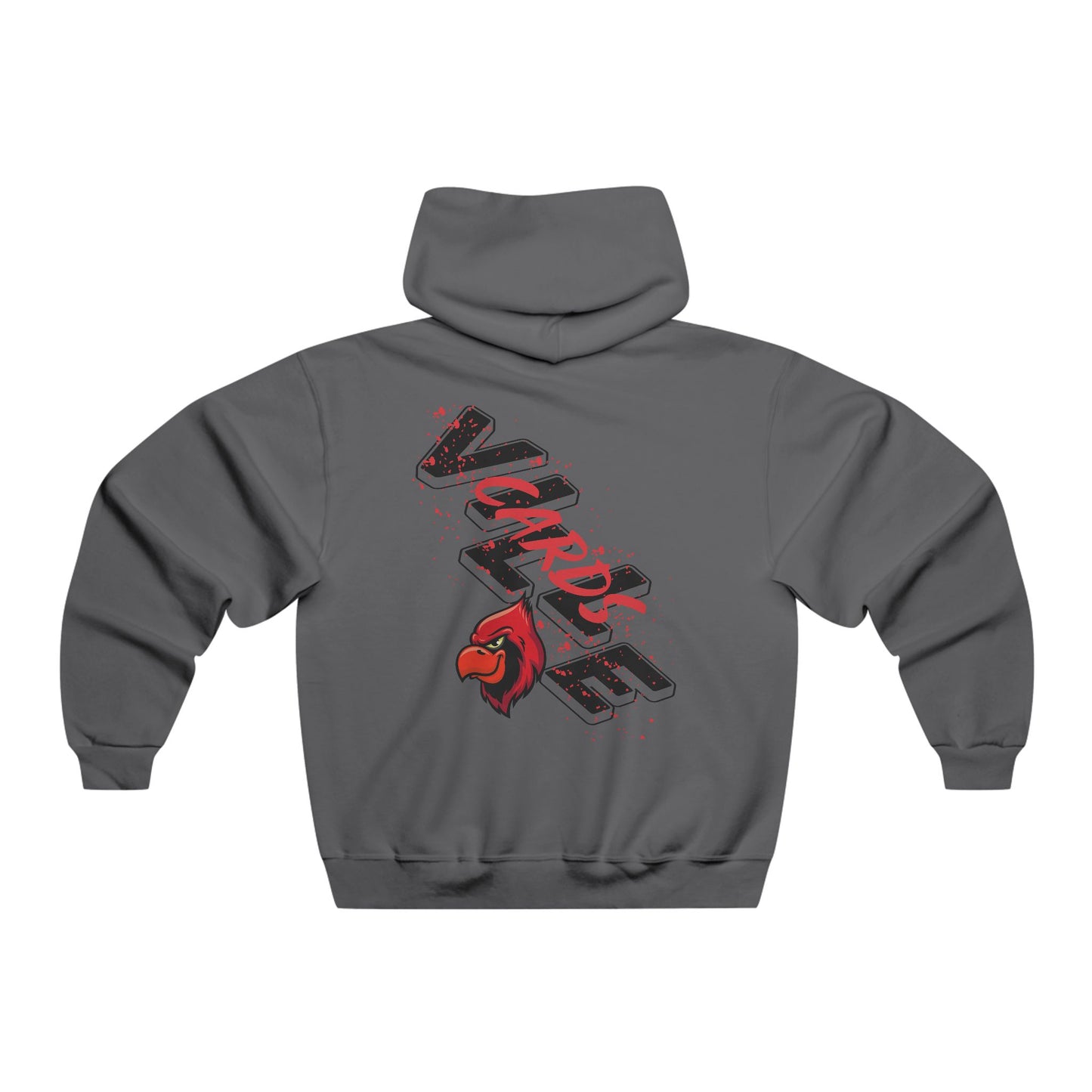 NUBLEND® Hooded Sweatshirt - Ville Custom Hoodie- UofL- Cards- Game Day