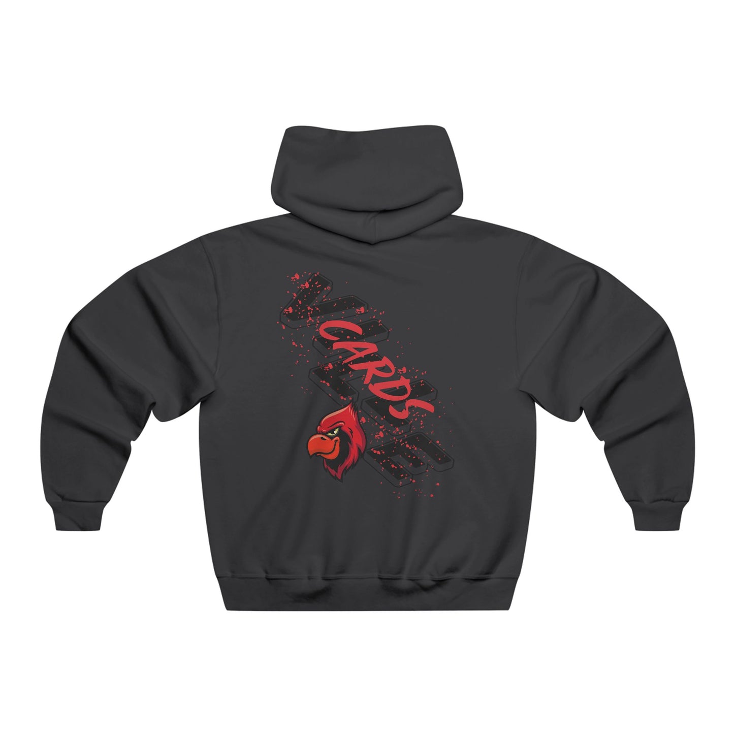 NUBLEND® Hooded Sweatshirt - Ville Custom Hoodie- UofL- Cards- Game Day