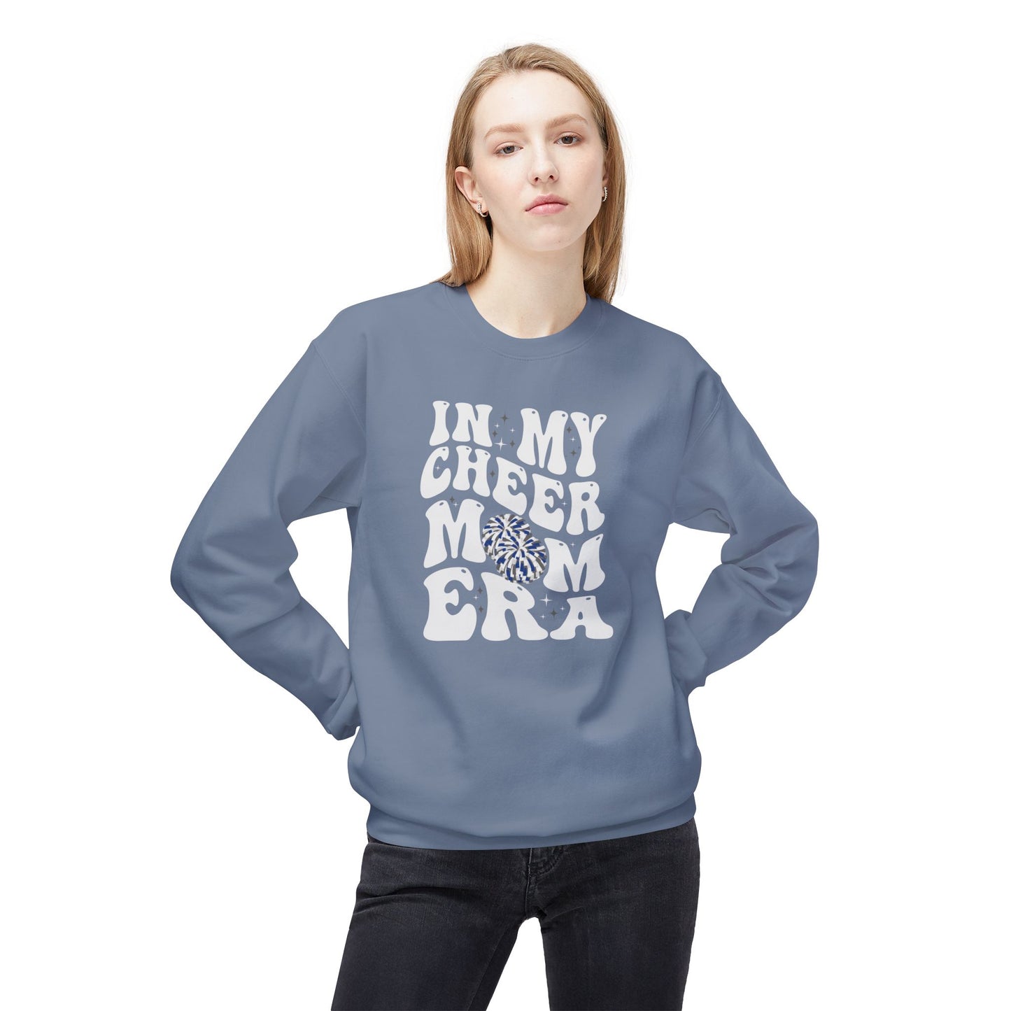 Cheer Mom Era Crewneck Sweatshirt