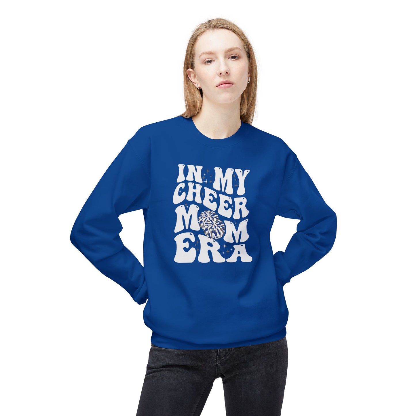 Cheer Mom Era Crewneck Sweatshirt