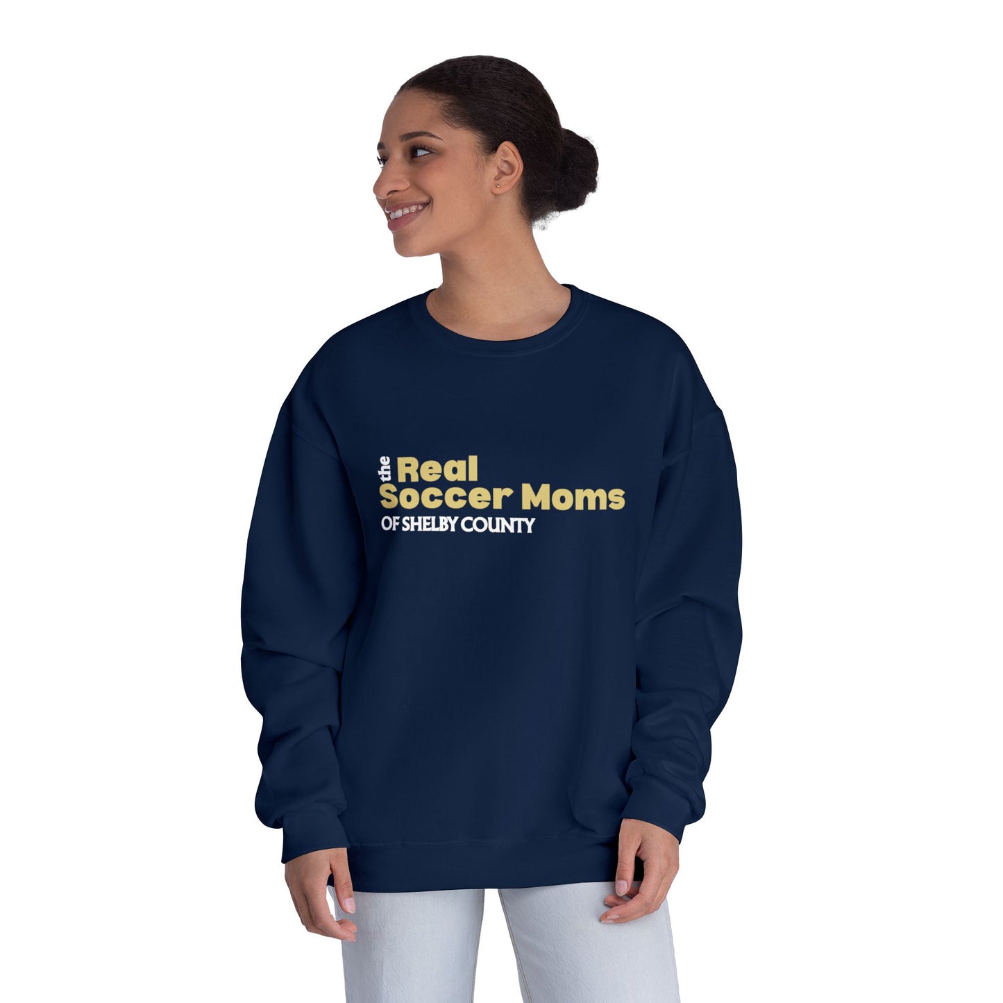 Real Soccer Moms of Shelby County Crewneck Sweatshirt | Perfect Gift for Moms, Casual Wear, Sports Mom Apparel, Comfortable Sweatshirt, Great for [...]