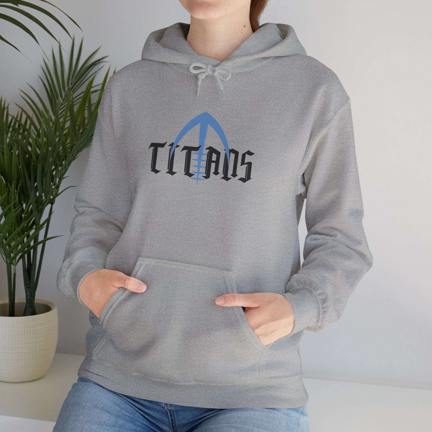 Titans Football Hooded Sweatshirt, Cozy Sweatshirt for Titans Fans