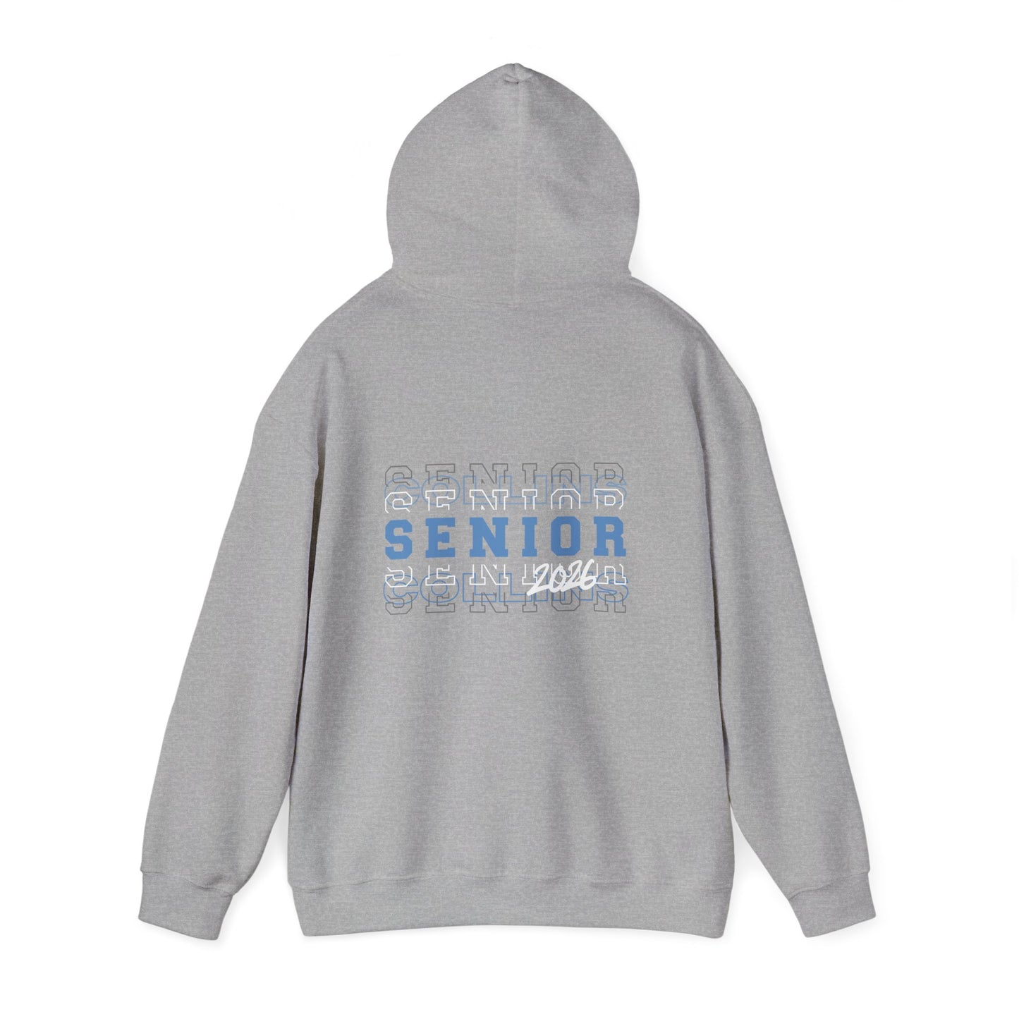 Senior 2024 Hooded Sweatshirt, Graduation, Class of 2026 Apparel, Cozy Senior Hoodie, Trendy Graduation Outfit