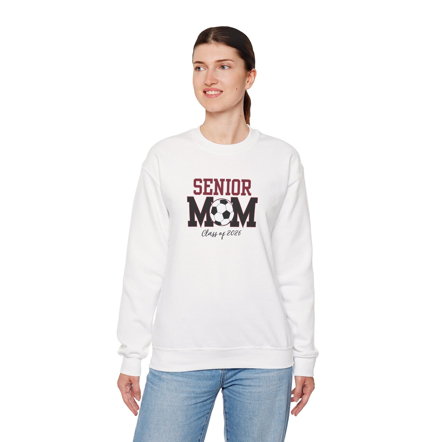 Senior Mom Soccer Sweatshirt, Ballard HS, Senior Soccer Mom