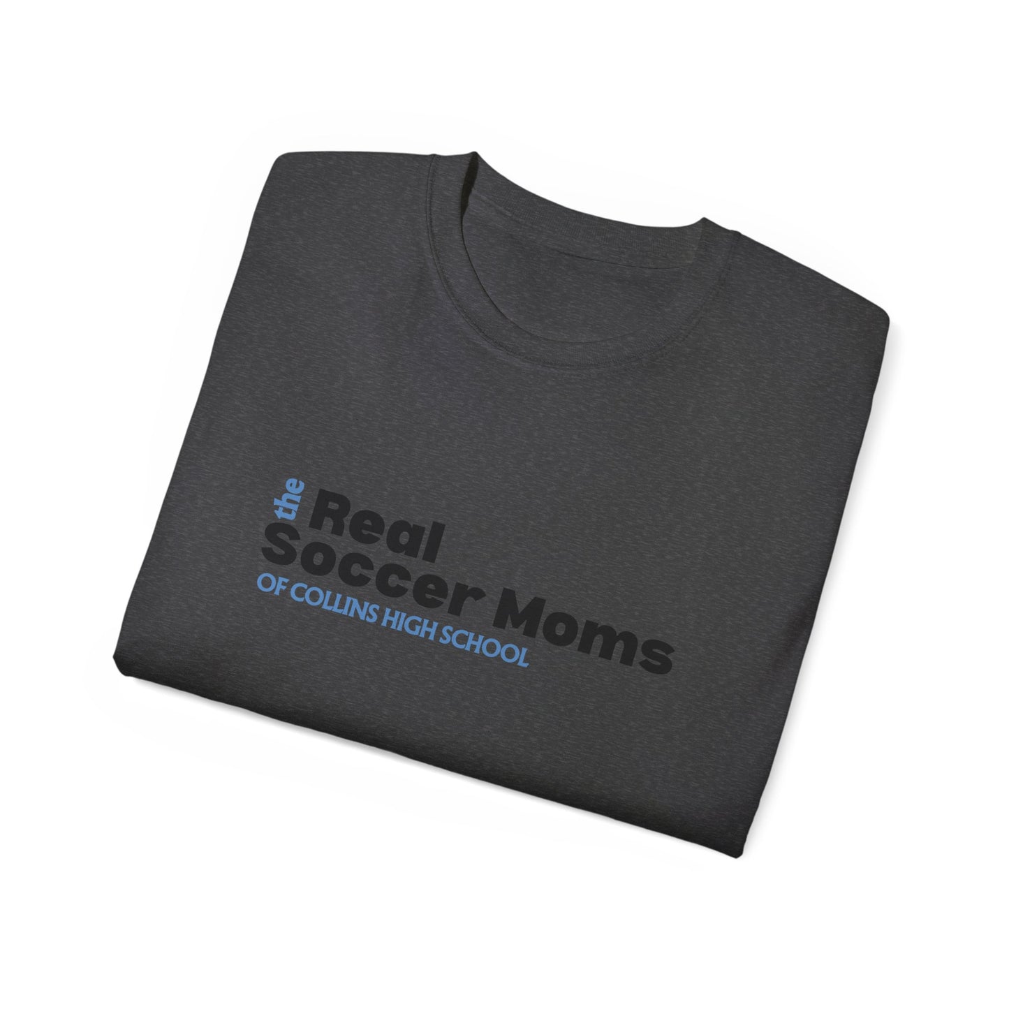 Real Soccer Moms Tee, Gift for Soccer Moms, Casual T-Shirt, Game Day Essentials, Team Spirit Wear