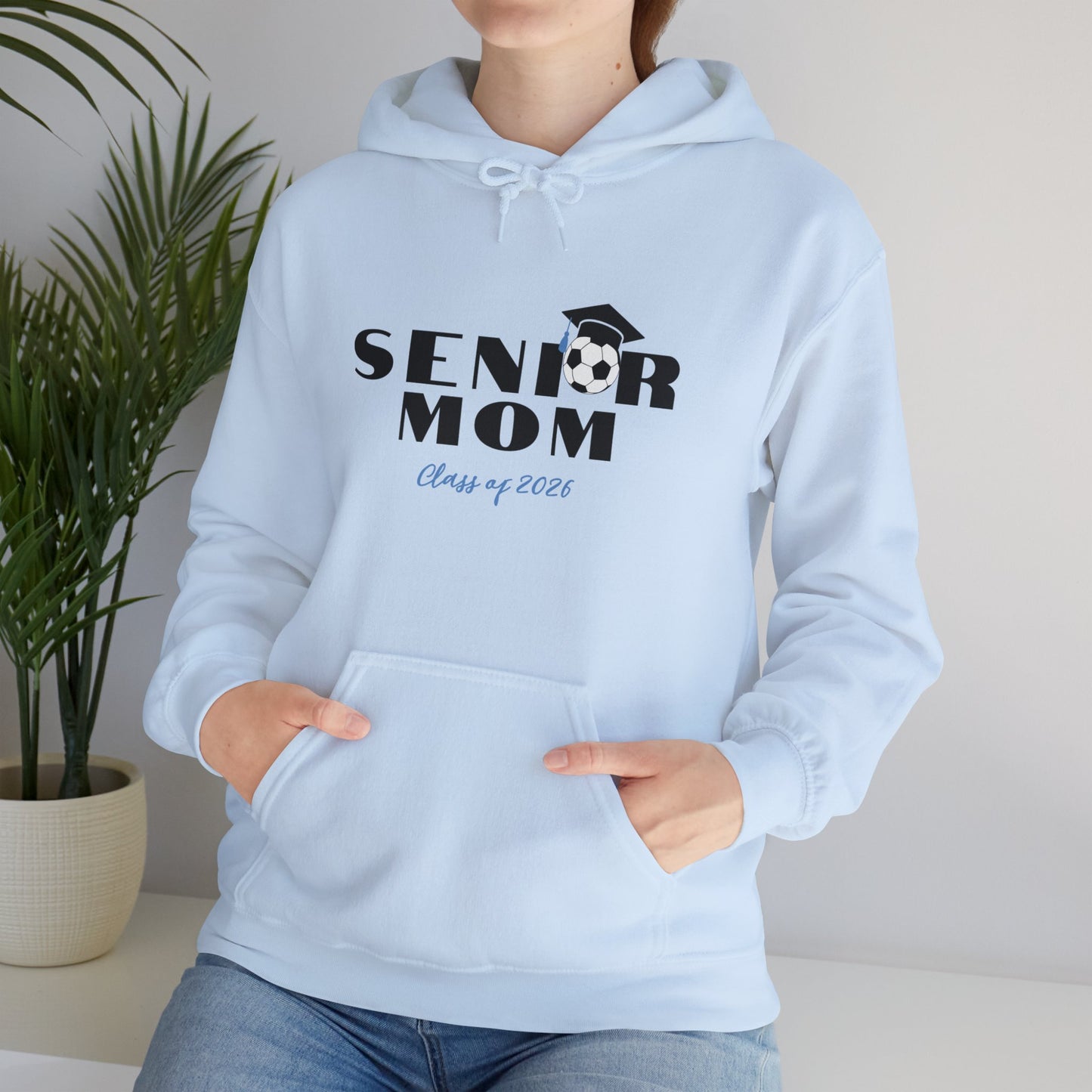 Hooded Sweatshirt - Soccer Moms Support Your Senior Soccer Player