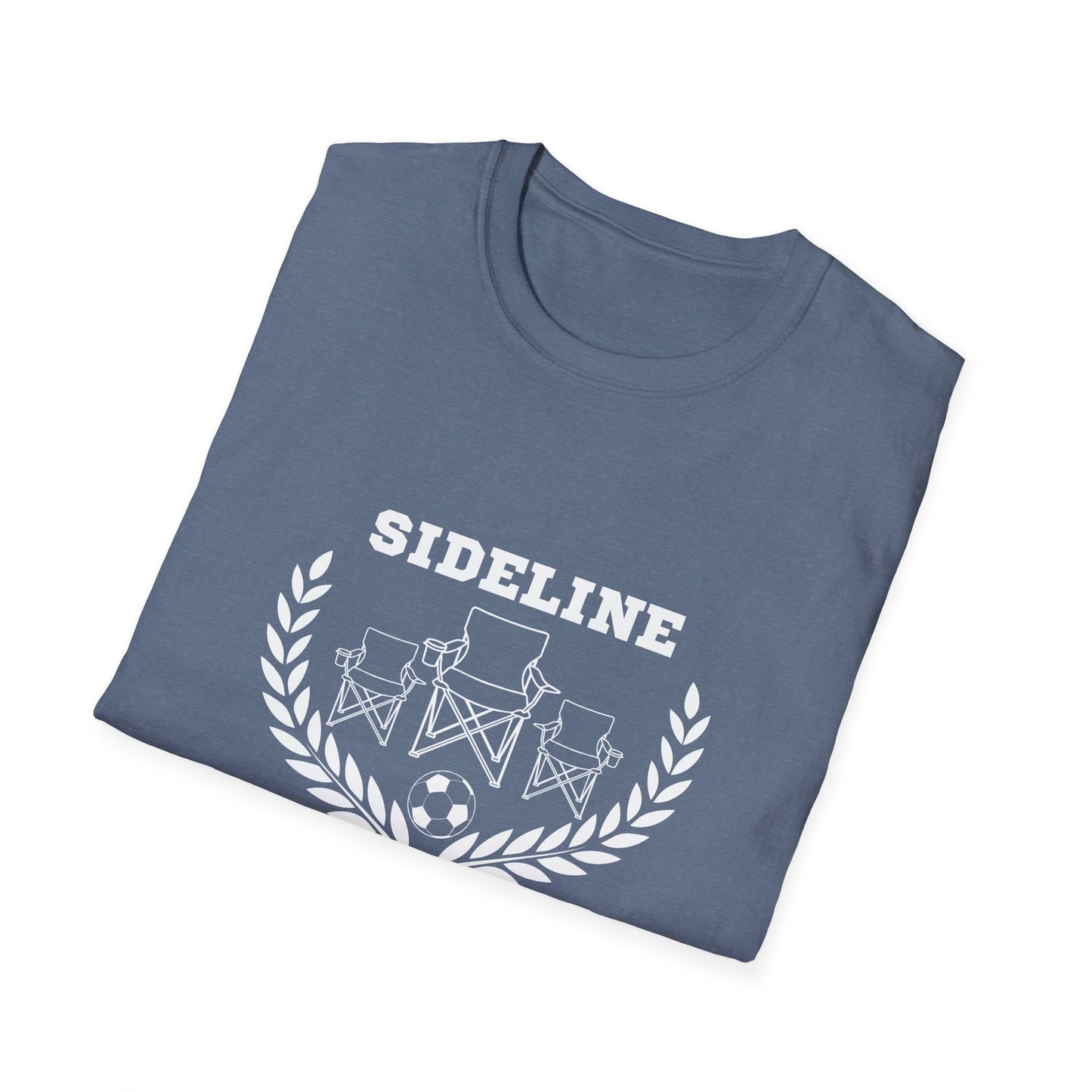 Sideline Social Club T-Shirt, Casual Tee, Weekend Vibes Shirt Gift for Soccer Fans, Summer Style