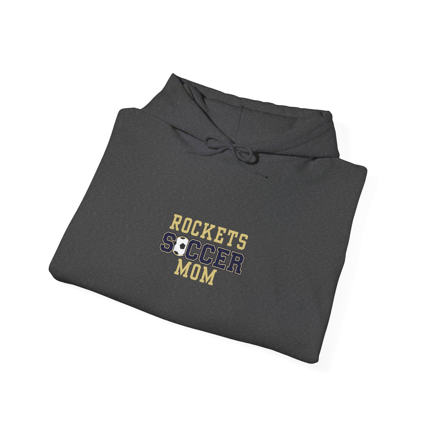Rockets Soccer Mom Hoodie - Unisex Heavy Blend Sweatshirt, Sports Team Apparel, Gift for Moms, Casual Wear, Game Day Outfit