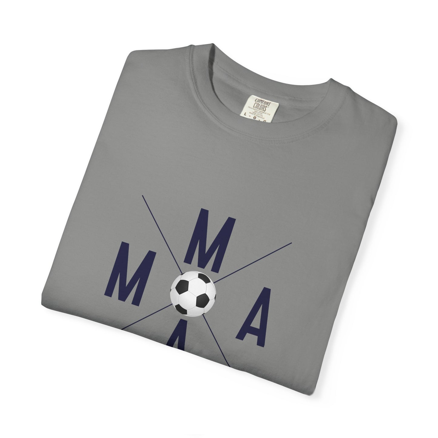 Soccer MAMA Garment-Dyed T-shirt, Sports Tees, Gift for Soccer Fans