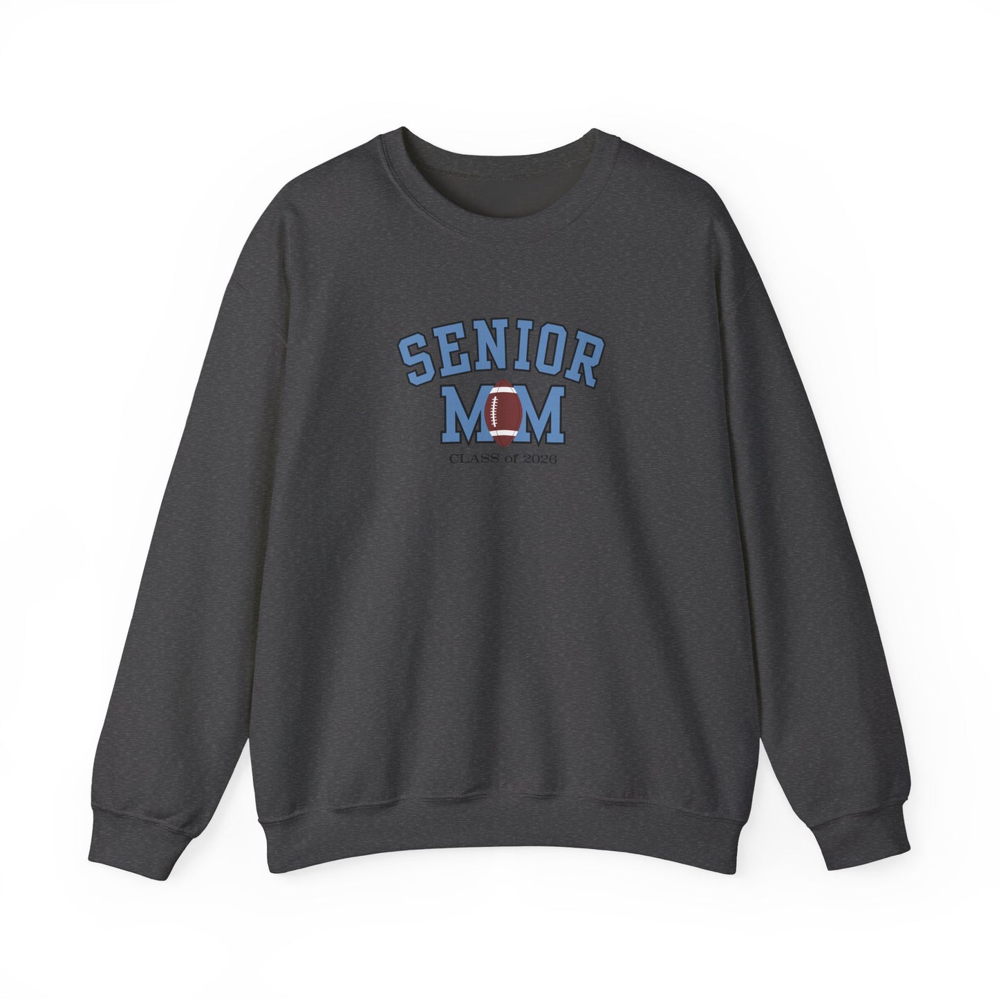 Senior Football Mom Crewneck Sweatshirt | Class of 2026