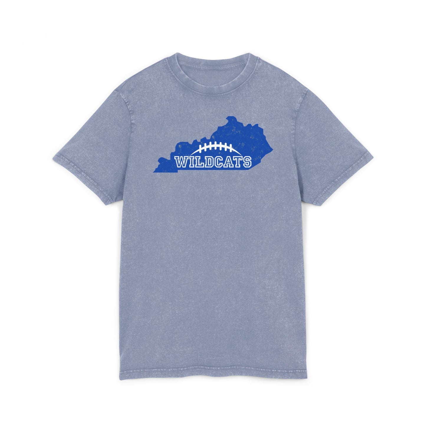 Kentucky Wildcats Acid Washed Tee, Vintage Style Shirt, College Football Fan Apparel