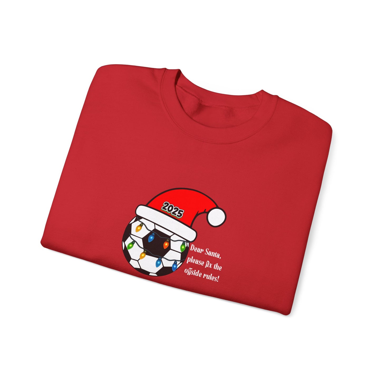 Soccer Ball Holiday Crewneck Sweatshirt – Fix Offsides