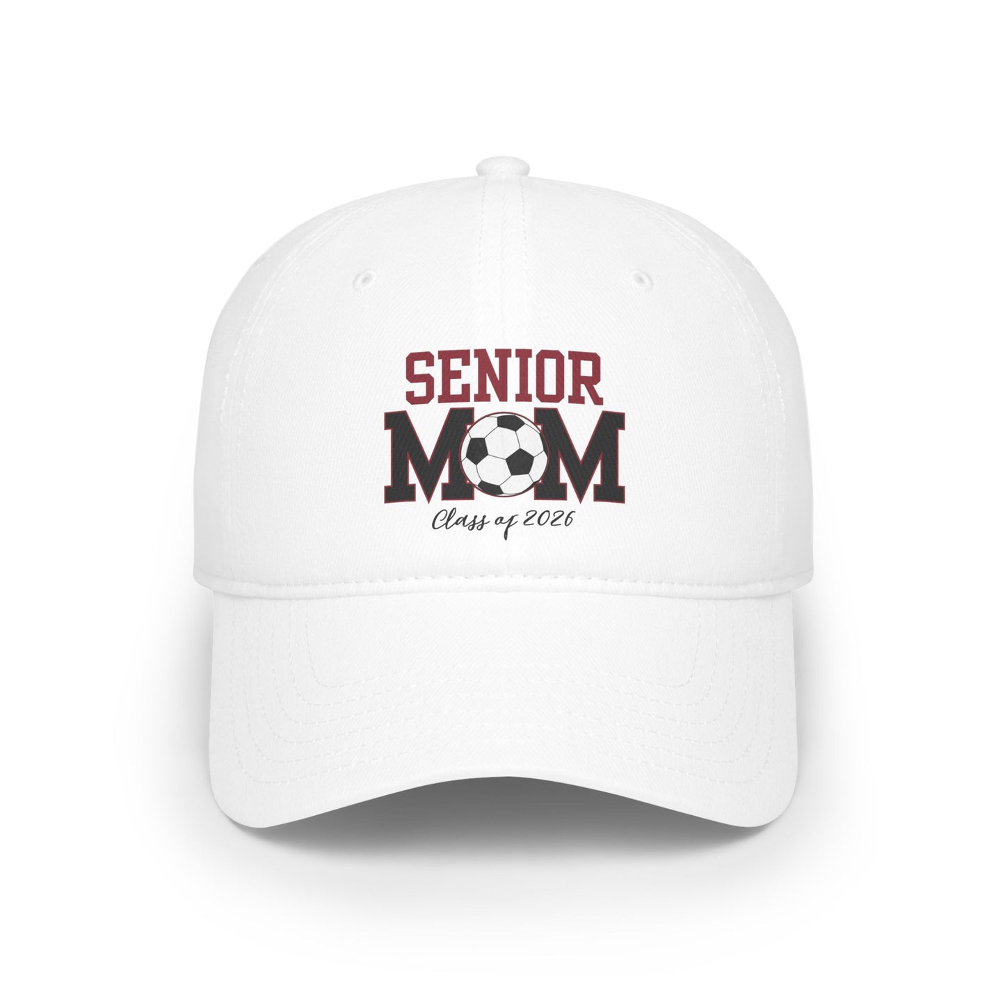 Senior Mom Soccer Hat, Soccer Moms, Class of 2026 Apparel