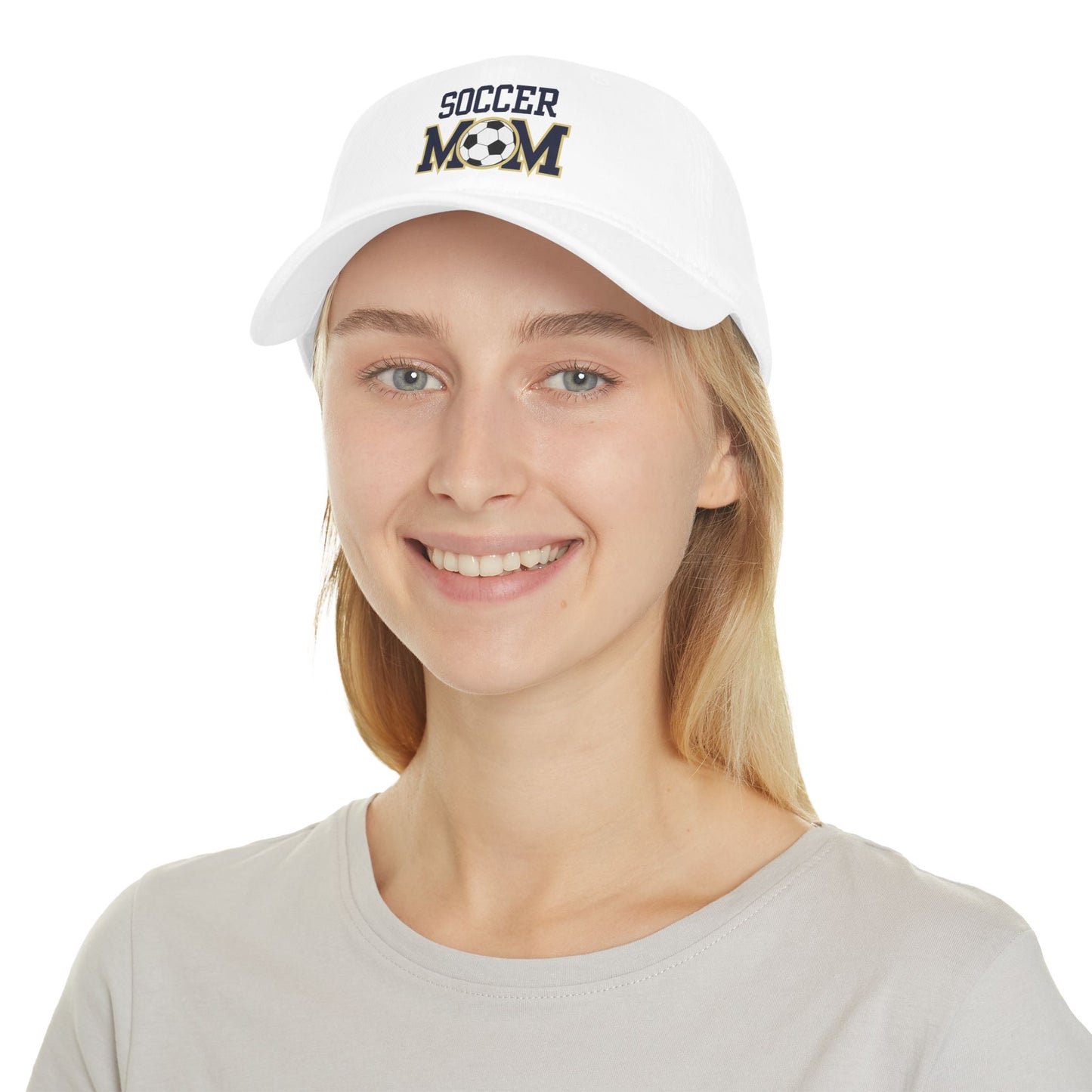 Soccer Mom Low Profile Baseball Hat | Perfect Gift for Sports Moms | Game Days