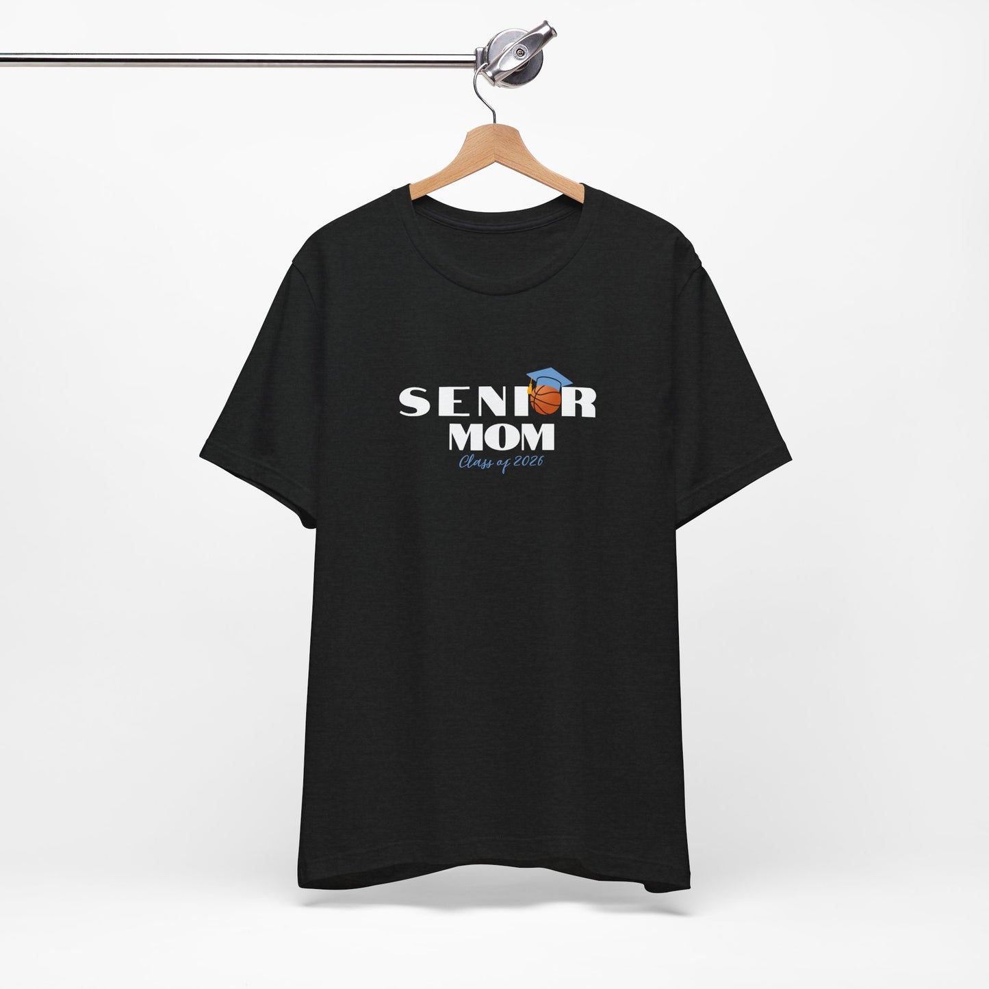 Senior Basketball Mom Tee, Graduation, Graduation T-Shirt, Class of 2026 Apparel, Celebrate Senior Year