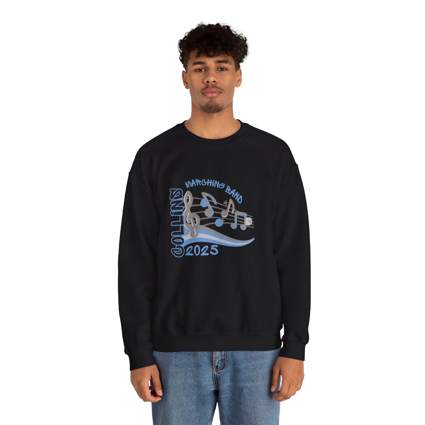 Custom Marching Band Crewneck Sweatshirt - Apparel for Band Events, School Spirit Wear