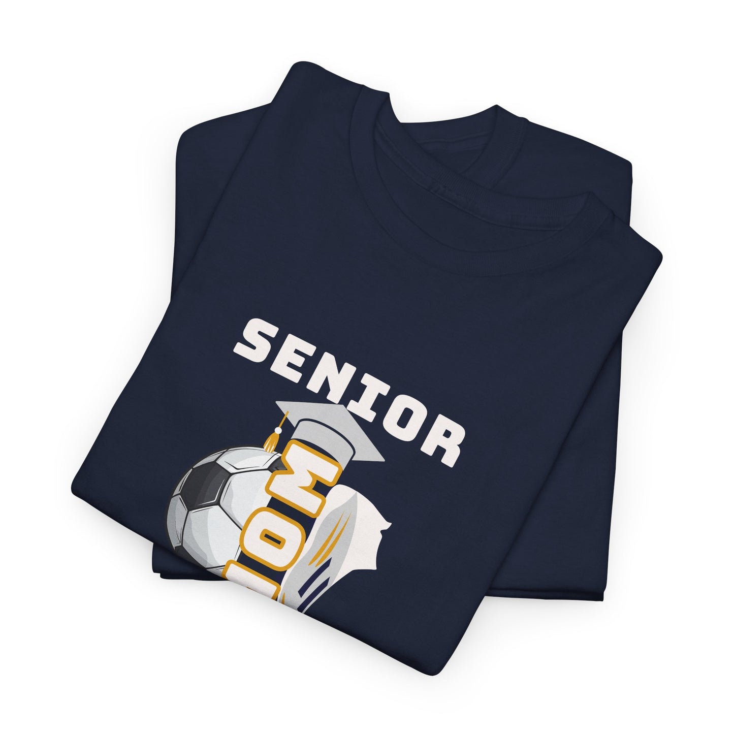 Final Kick Off Senior Soccer Mom Tee, Unisex Heavy Cotton Tee, Class of 2026