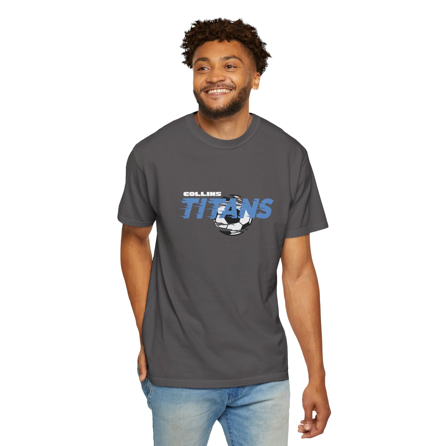 Titans Soccer, Team Graphic T-Shirt, Casual Sportswear, Gift for Fans, Team Spirit Apparel, Comfortable Everyday Tee