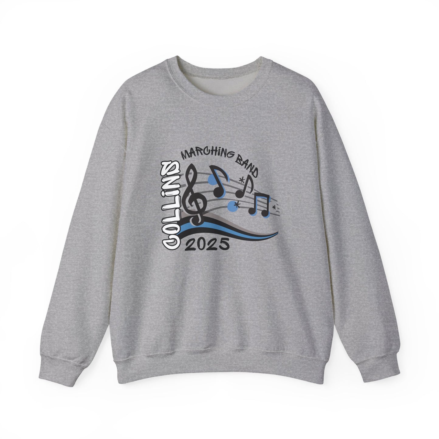 Custom Marching Band Crewneck Sweatshirt - Apparel for Band Events, School Spirit Wear