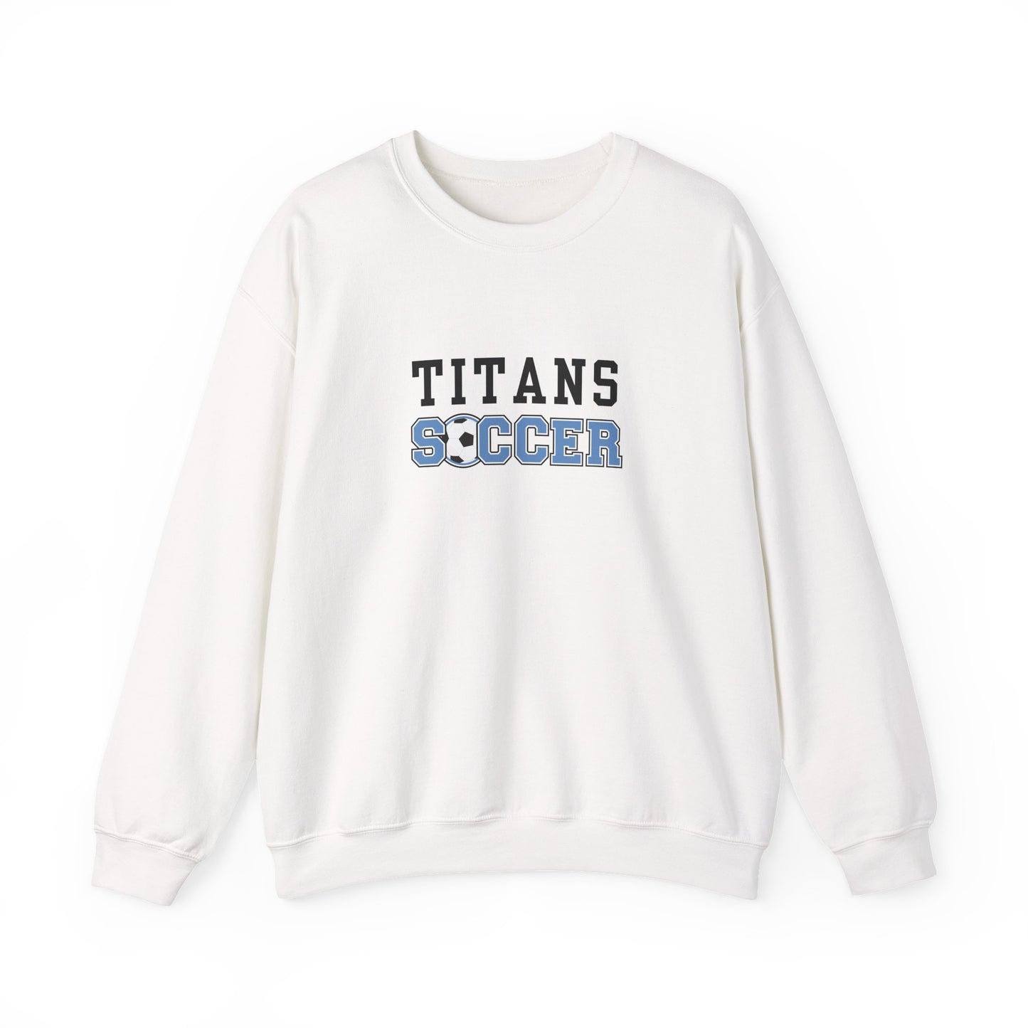 Titans Soccer Crewneck Sweatshirt, Ideal for Parents & Fans, Collins High School Soccer