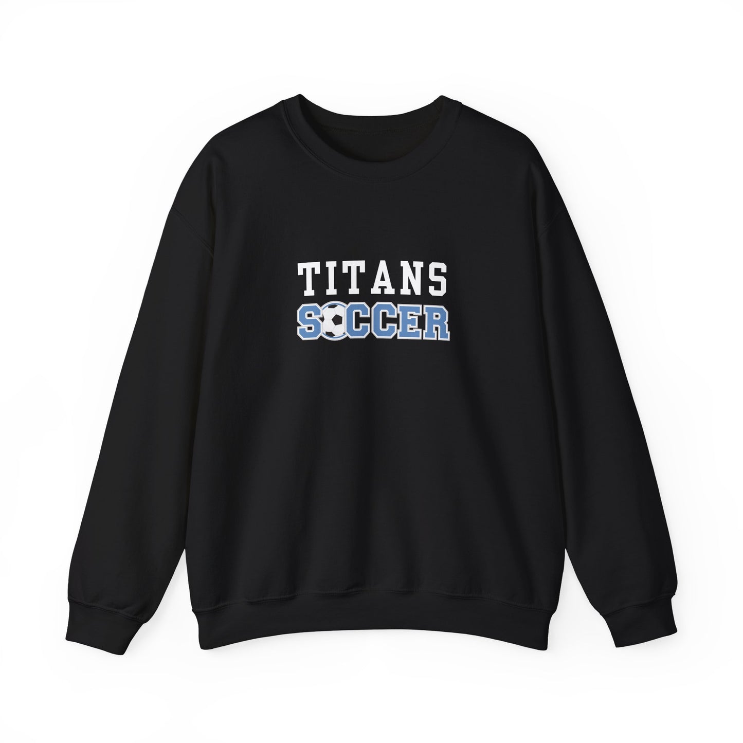 Titans Soccer Crewneck Sweatshirt, Ideal for Parents & Fans, Collins High School Soccer