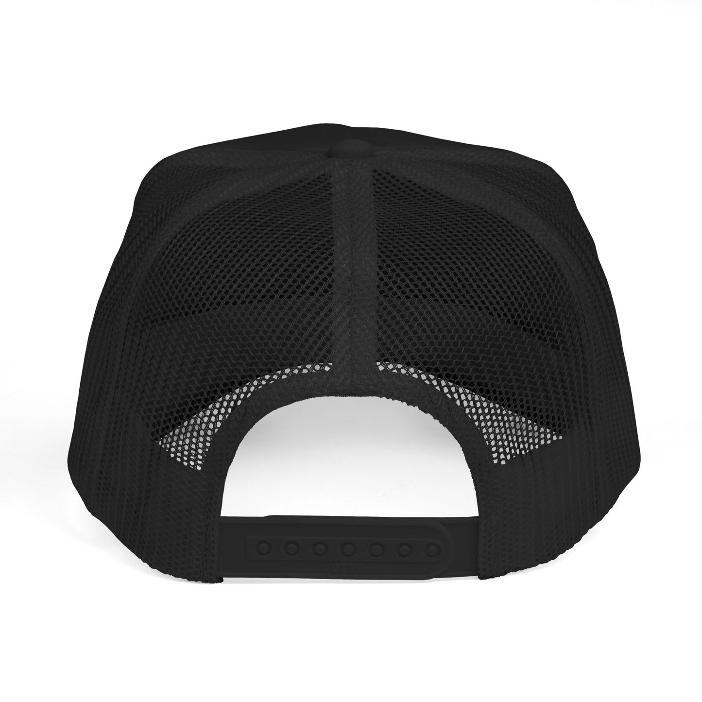 The Ville Trucker Hat — Retro Racing Checkerboard Foam Cap
