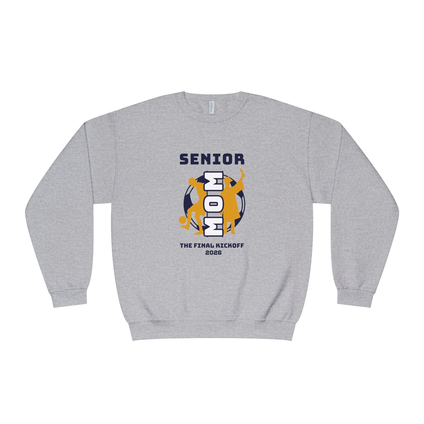 Final Kickoff Soccer Mom Crewneck Sweatshirt, School Spirit Apparel, Perfect for Game Day, Casual Comfort Wear