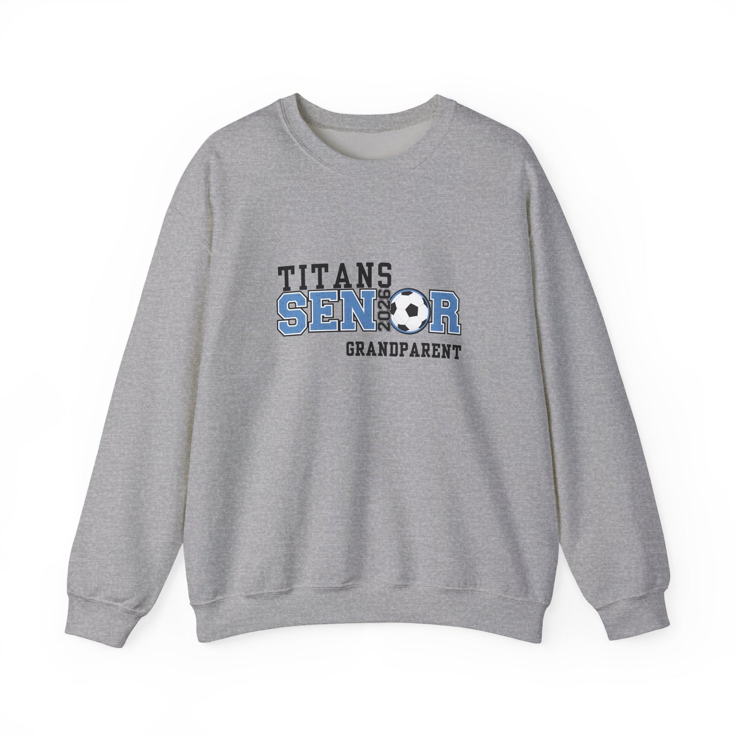 Titans Senior Grandparent Sweatshirt, Cozy Crewneck, Graduation Gift, Sports Fan Apparel, Personalized Gift