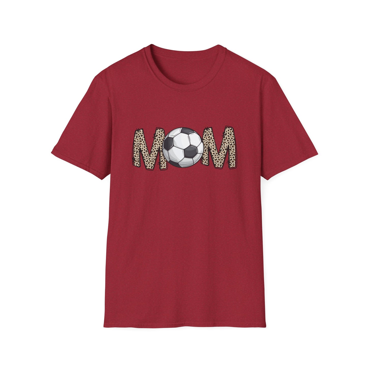 Soccer Mom T-Shirt, Stylish Mom Tee, Sports Team Apparel, Softstyle Shirt, Perfect Gift for Mother's Day, Casual Wear