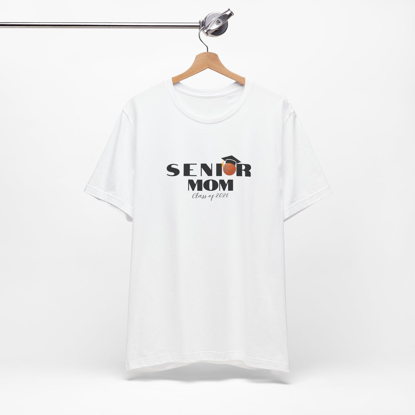 Senior Basketball Mom Tee, Graduation, Graduation T-Shirt, Class of 2026 Apparel, Celebrate Senior Year