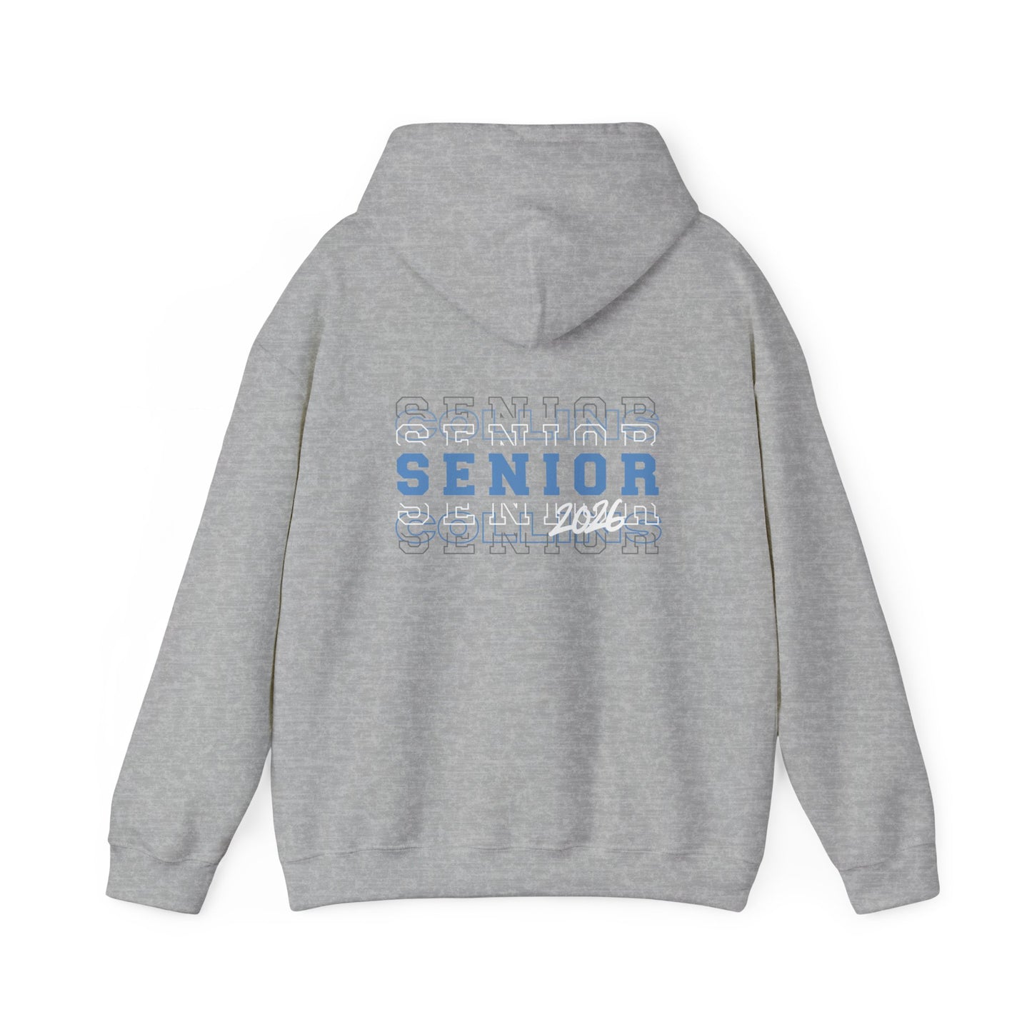 Senior 2024 Hooded Sweatshirt, Graduation, Class of 2026 Apparel, Cozy Senior Hoodie, Trendy Graduation Outfit