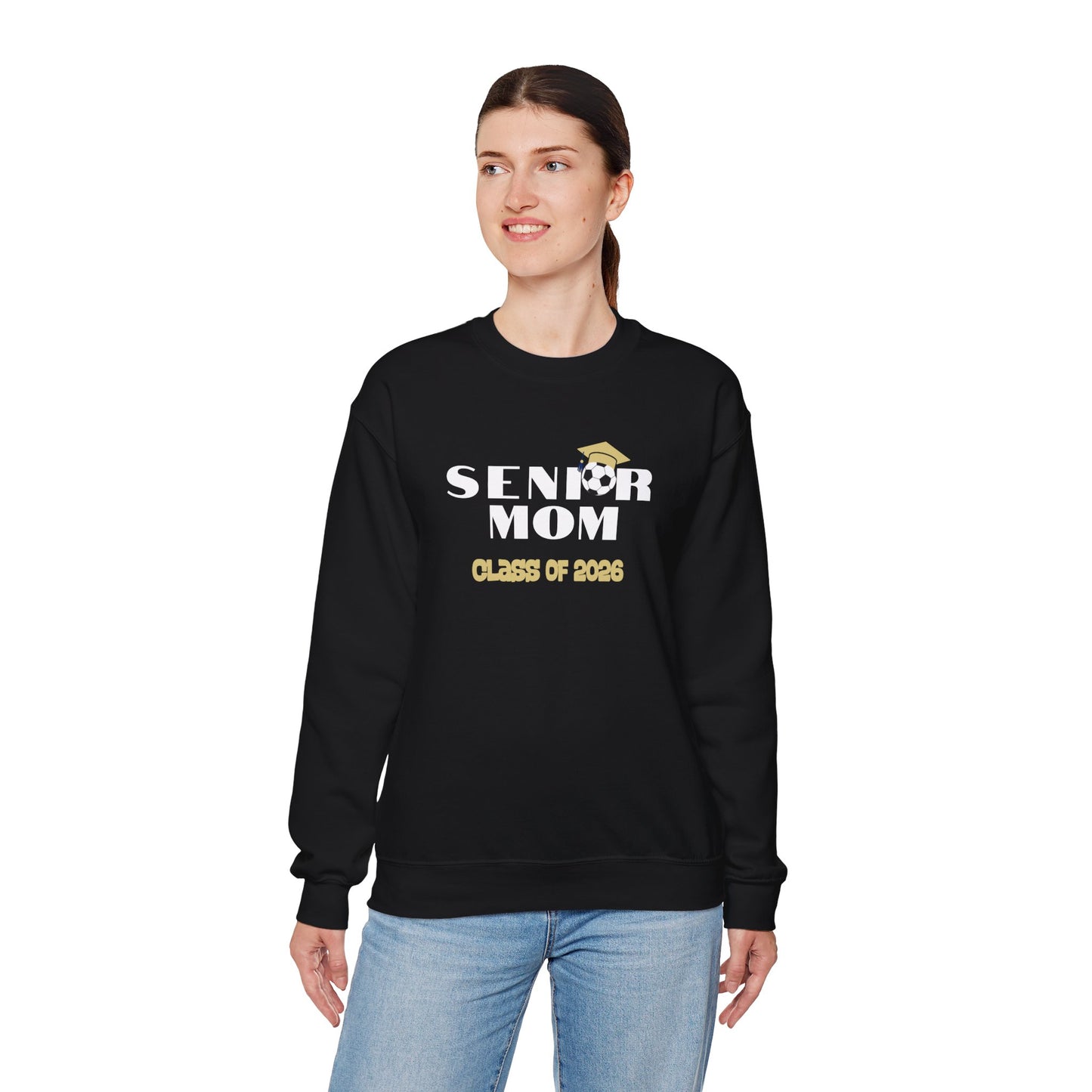 Shelby County- Crewneck Sweatshirt for Senior Soccer Moms, Graduation Day Apparel
