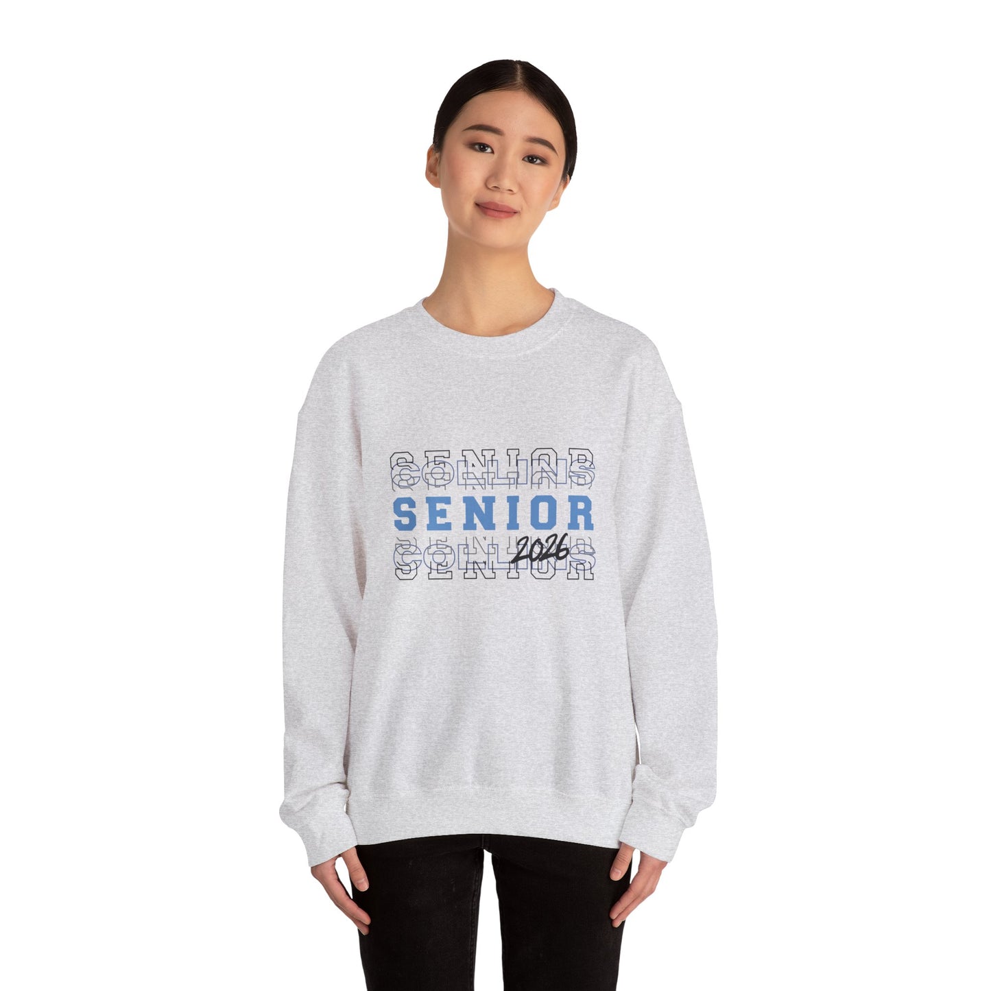 Senior 2026 Crewneck Sweatshirt | Graduation Gift, Class of 2026 Apparel, Cozy School Spirit Wear, Perfect for Seniors