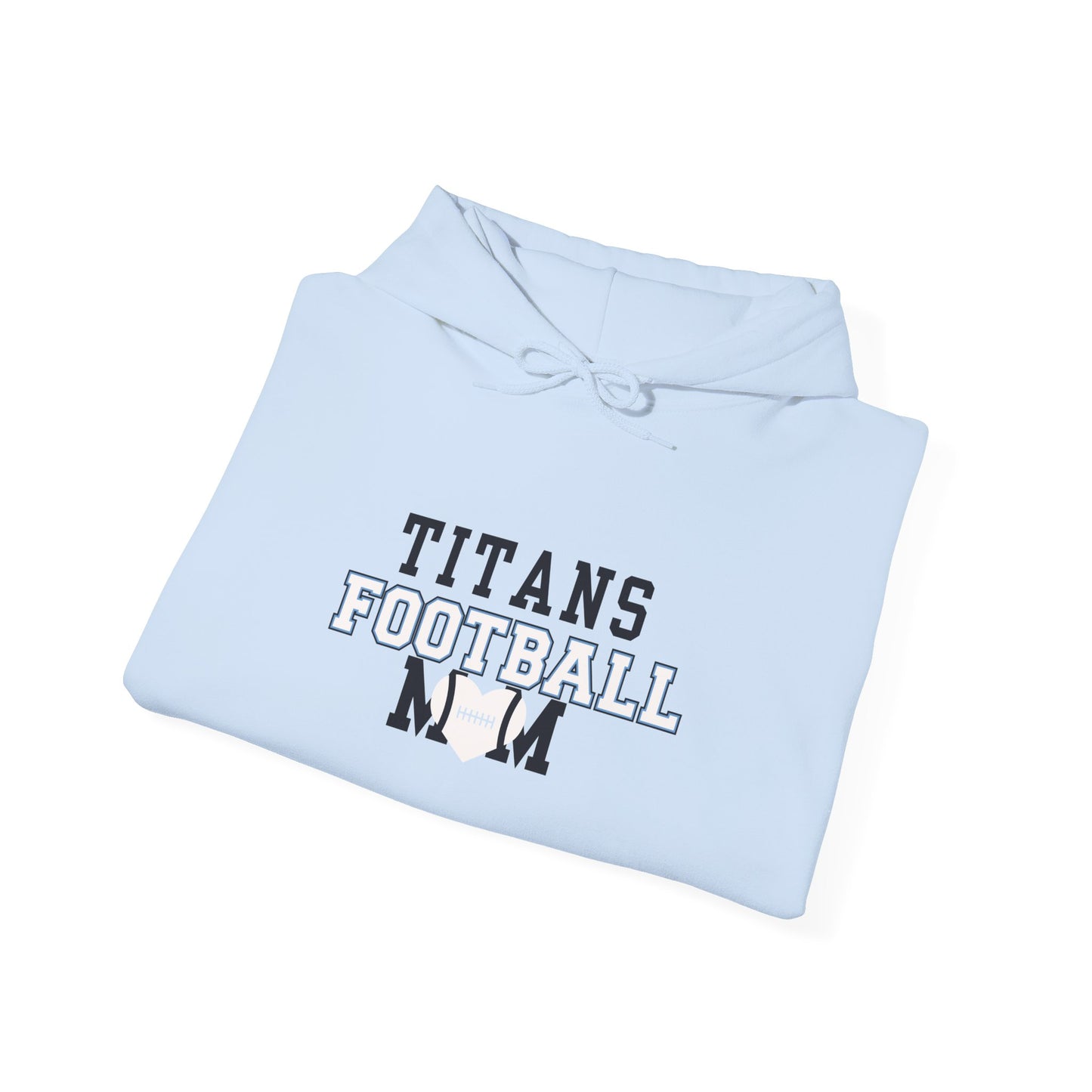 Titans Football Mom Hoodie, Game Day Apparel, Team Spirit Clothing