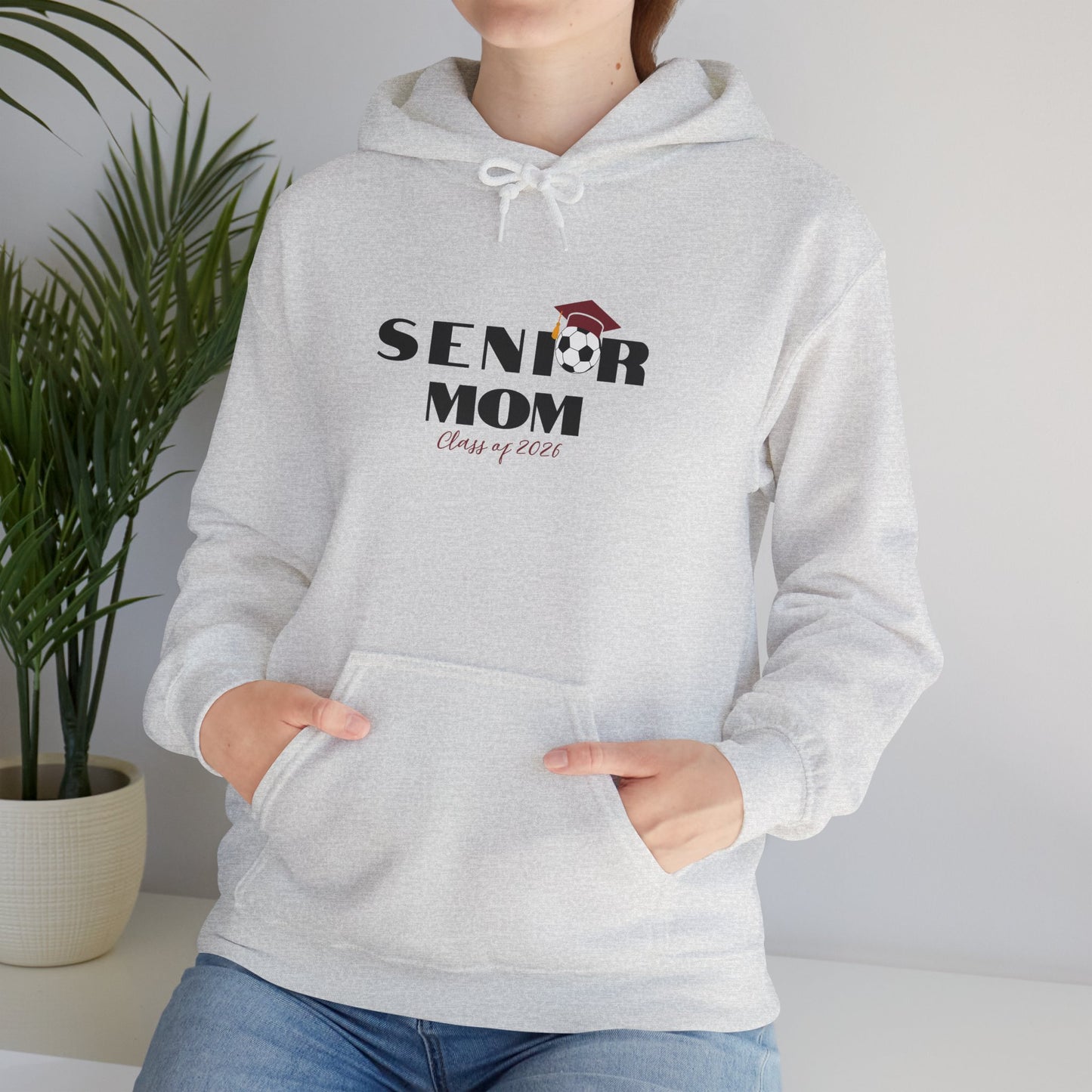 Sweatshirt for Senior Soccer Mom, Heavy Blend Hoodie, Class of 2026