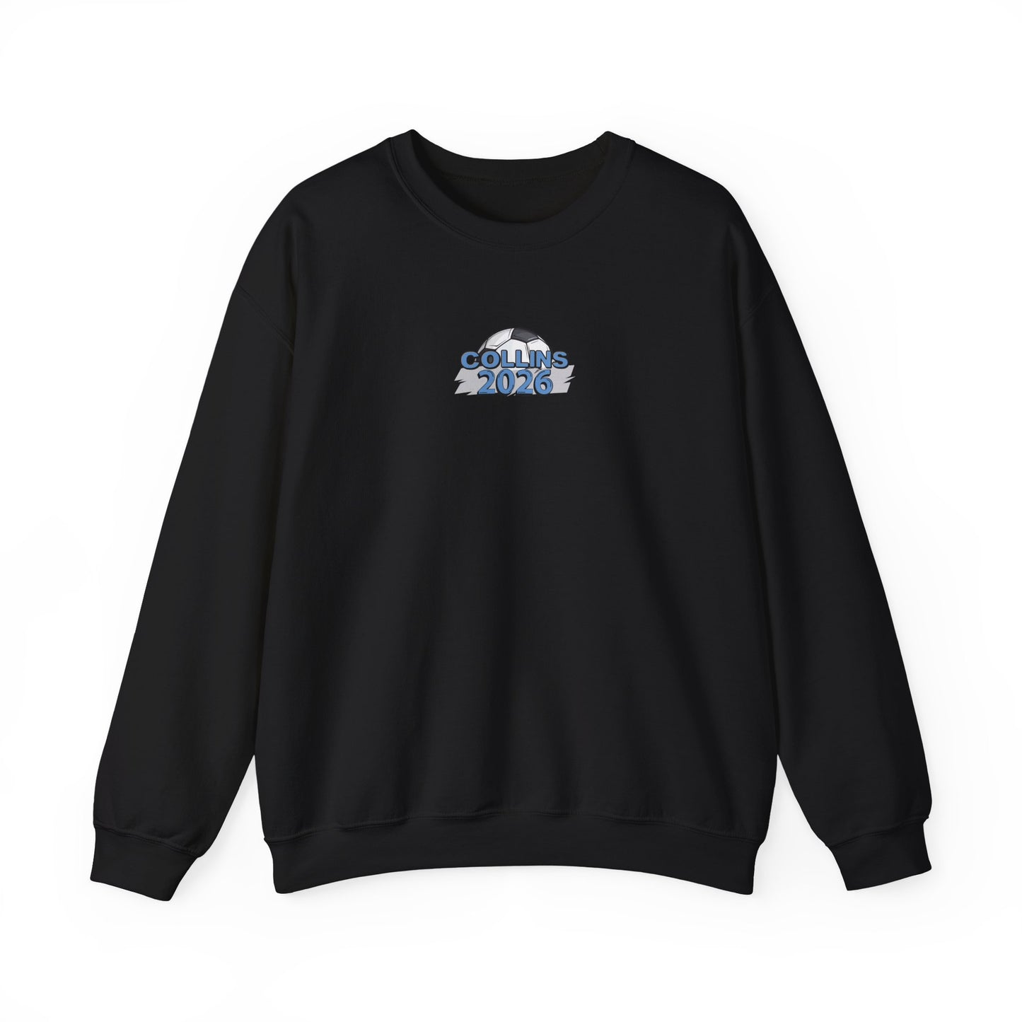 Collins Soccer Seniors Crewneck Sweatshirt, Class of 2026, High School Soccer