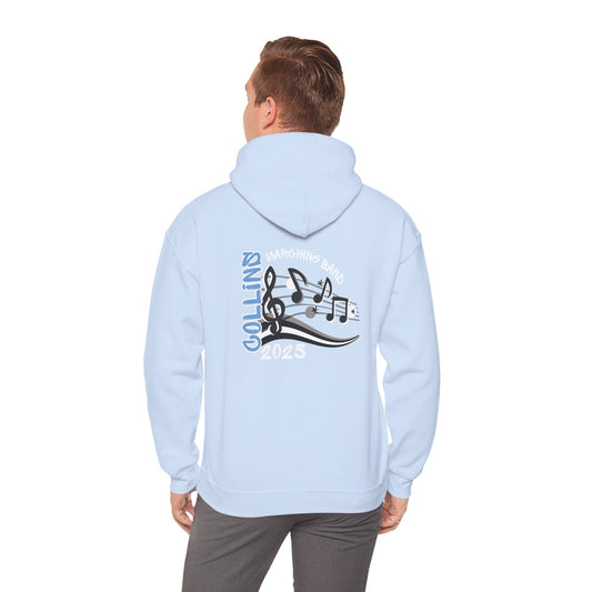 Collins Marching Band Hoodie, Personalized Apparel, Perfect Gift for Band Supportors