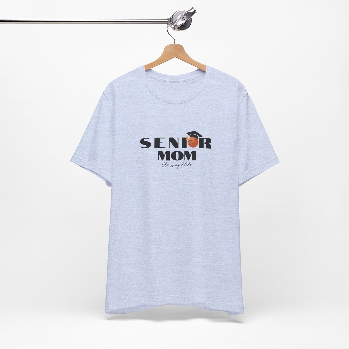 Senior Basketball Mom Tee, Graduation, Graduation T-Shirt, Class of 2026 Apparel, Celebrate Senior Year