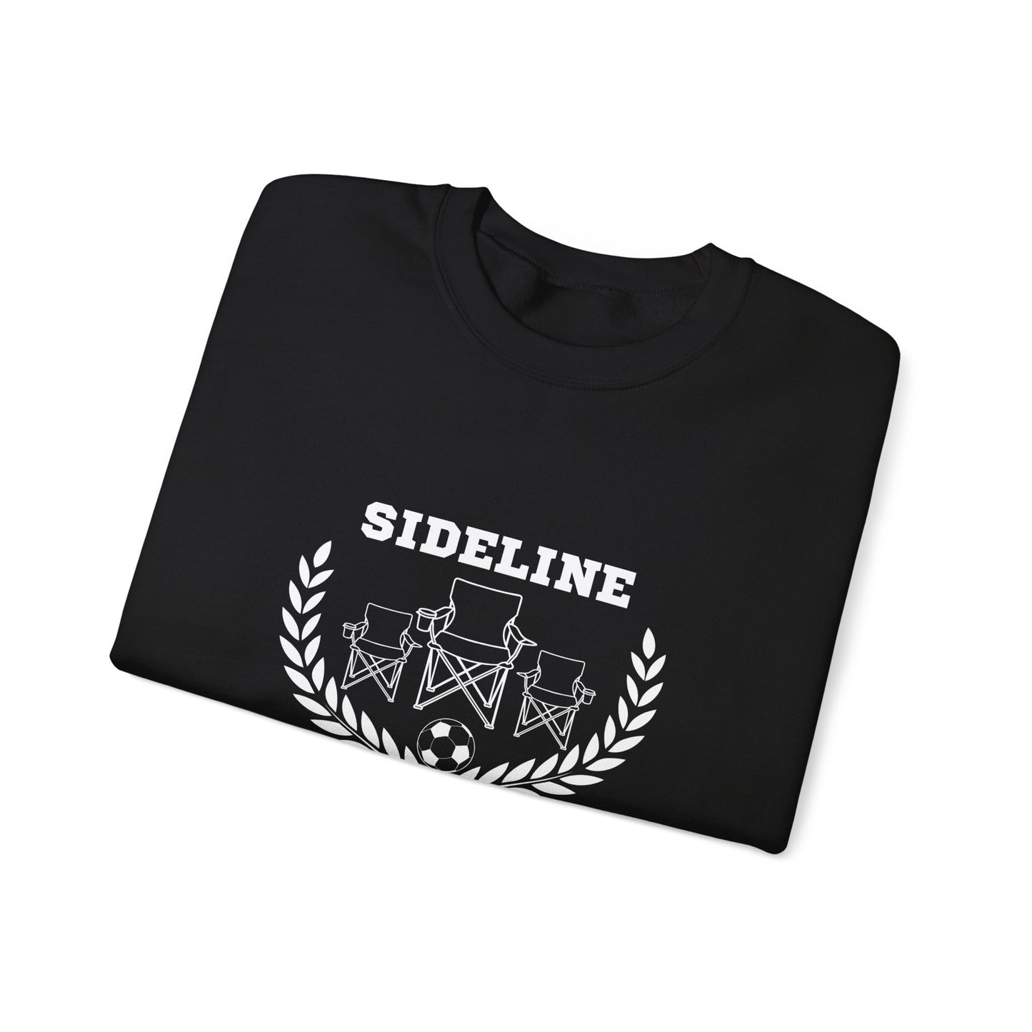 Unisex Heavy Blend™ Crewneck Sweatshirt - Sideline Social Club, Casual Sportswear, Perfect for Game Day, Gift for Soccer Lovers